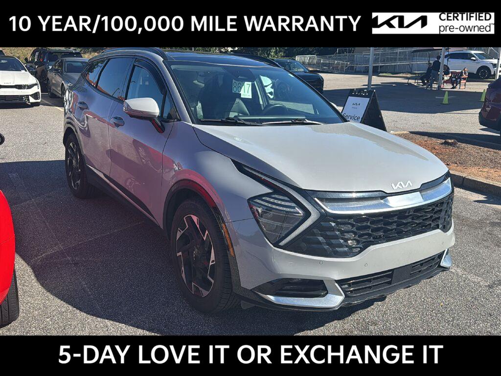 Wolf Gray 2023 Kia Sportage SUV / Crossover Front-Wheel Drive Automatic