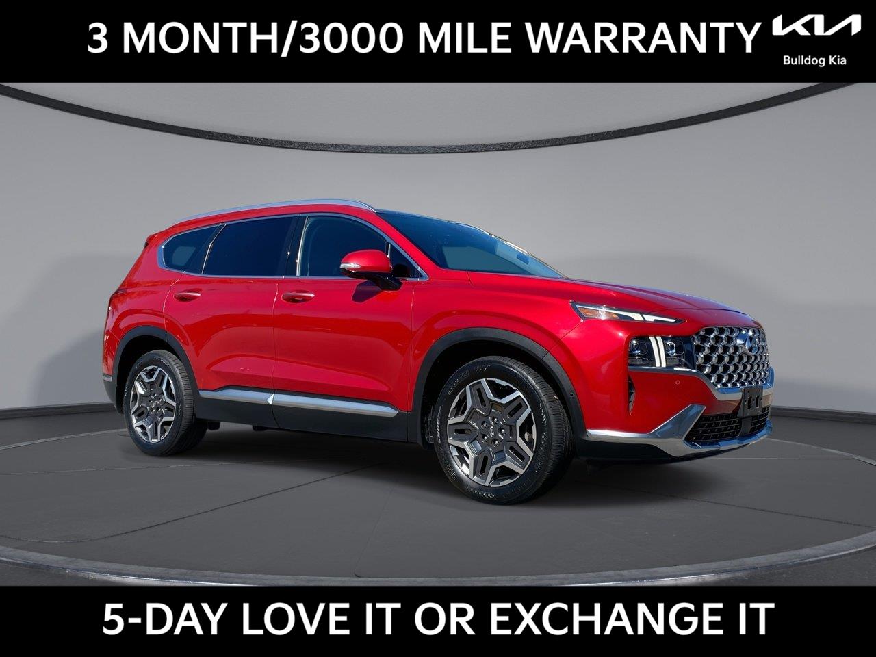Calypso Red 2021 Hyundai Santa Fe SUV / Crossover Front-Wheel Drive Automatic