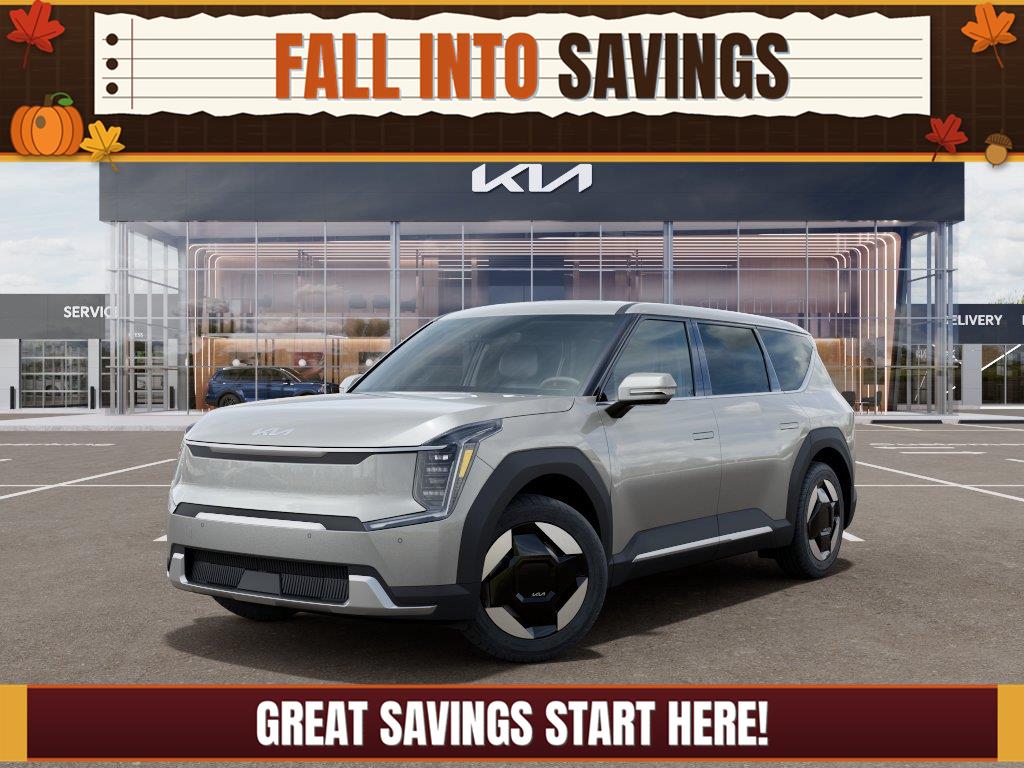 White (Ivory Silver) 2026 Kia EV9 SUV / Crossover Rear-Wheel Drive Automatic