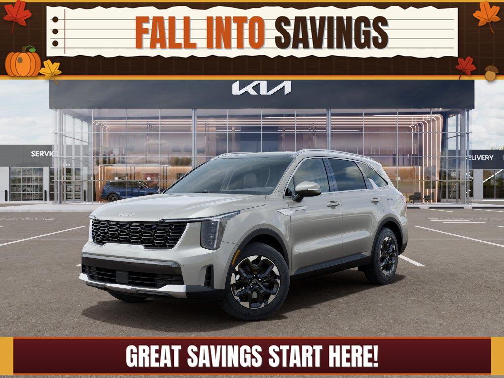 White (Ivory Silver) 2026 Kia Sorento SUV / Crossover Front-Wheel Drive 8-Speed Automatic