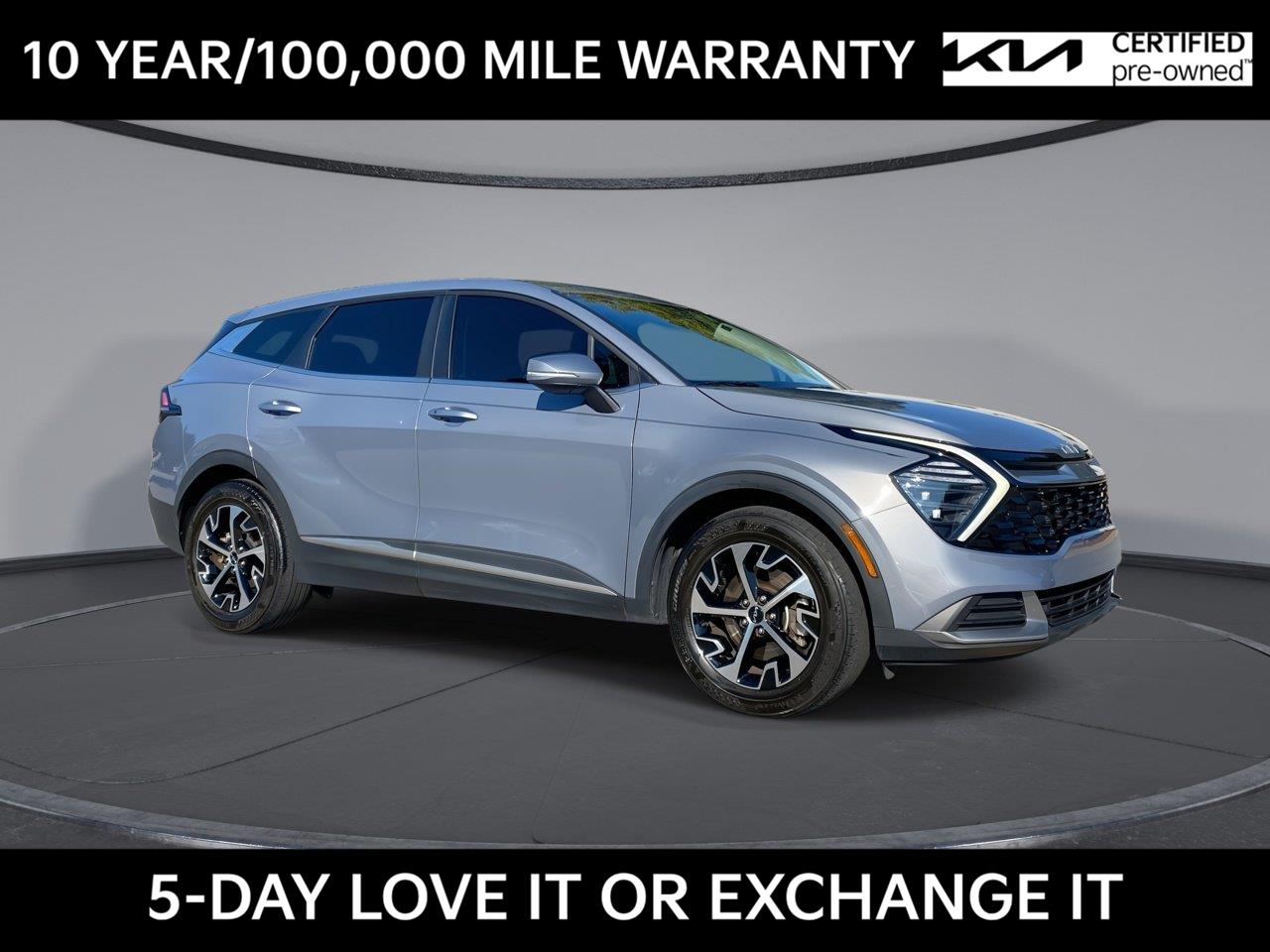 Everlasting Silver 2024 Kia Sportage SUV / Crossover Front-Wheel Drive Automatic