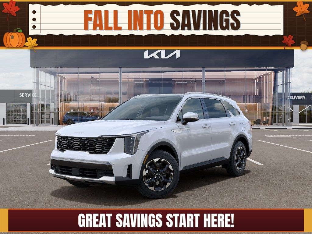 Glacial White Pearl 2026 Kia Sorento SUV / Crossover Front-Wheel Drive 8-Speed Automatic
