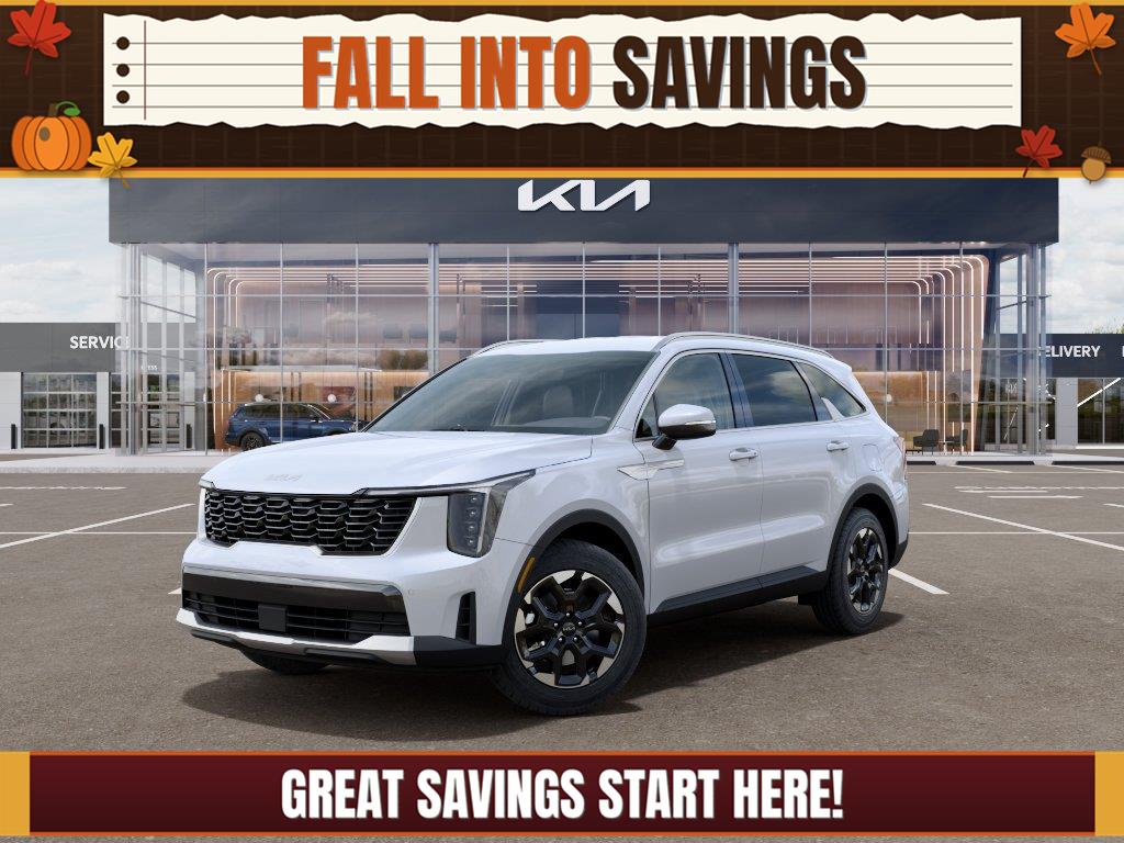 Glacial White Pearl 2026 Kia Sorento SUV / Crossover Front-Wheel Drive 8-Speed Automatic