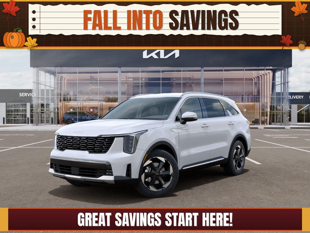 Snow White Pearl 2026 Kia Sorento Hybrid SUV / Crossover Front-Wheel Drive Automatic