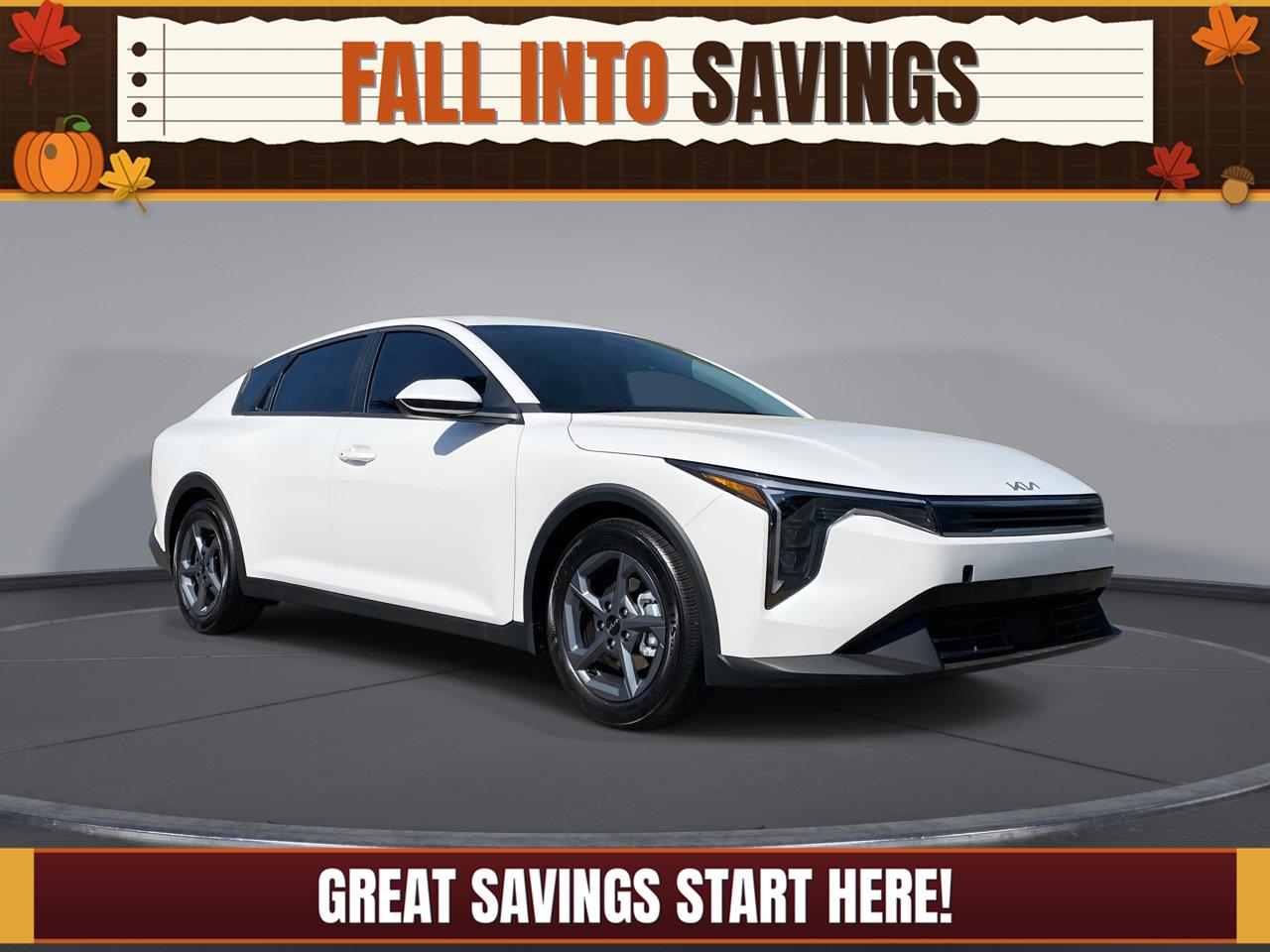 Snow White Pearl 2026 Kia K4 Sedan Front-Wheel Drive Continuously Variable Transmission