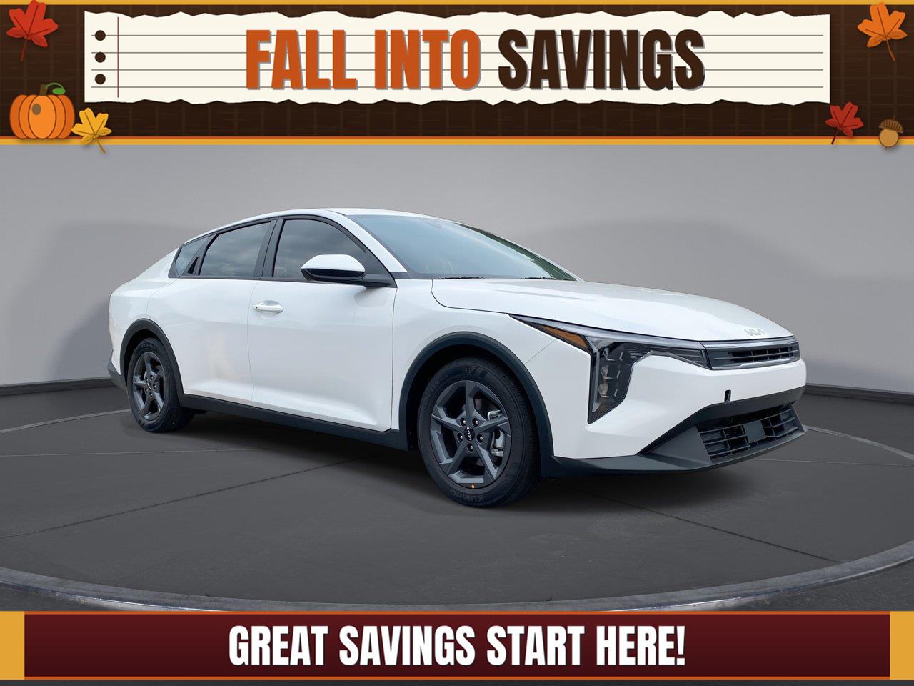 Snow White Pearl 2026 Kia K4 Sedan Front-Wheel Drive Continuously Variable Transmission