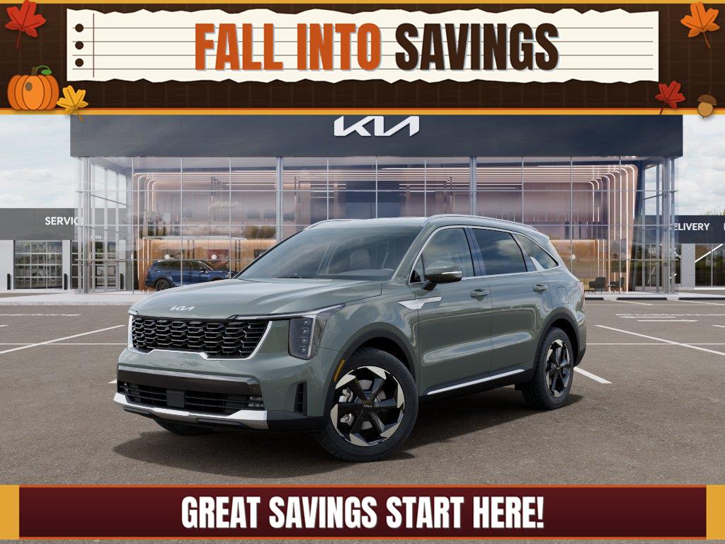 Cityscape Green 2026 Kia Sorento Hybrid SUV / Crossover Front-Wheel Drive Automatic