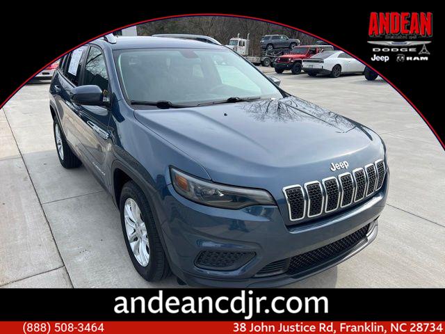 Slate Blue Pearlcoat 2020 Jeep Cherokee Latitude FWD SUV / Crossover Front-Wheel Drive 9-Speed Automatic