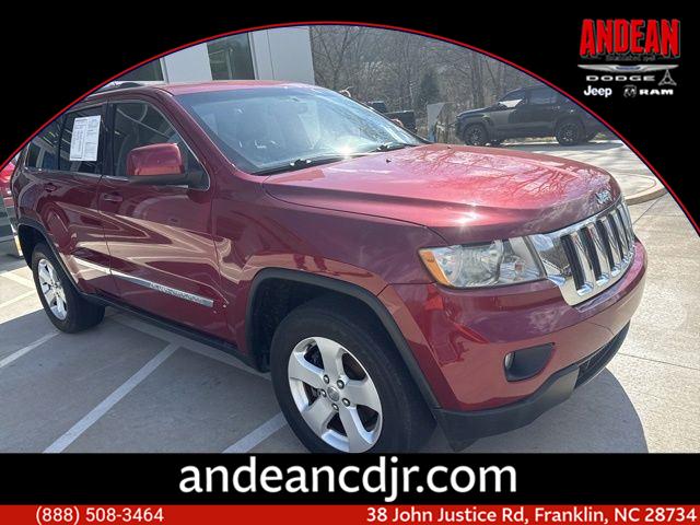 Deep Cherry Red Crystal Pearl 2013 Jeep Grand Cherokee Laredo 4WD SUV / Crossover Four-Wheel Drive 5-Speed Automatic