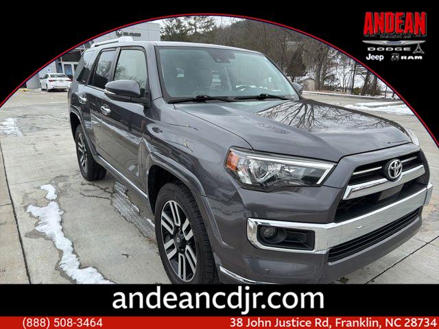 Magnetic Gray Metallic 2020 Toyota 4Runner Limited 4WD SUV / Crossover All-Wheel Drive 5-Speed Automatic