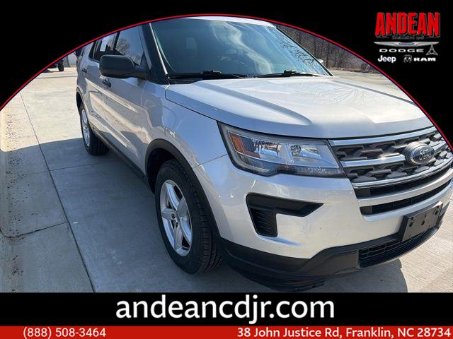 Ingot Silver 2018 Ford Explorer Base SUV / Crossover Front-Wheel Drive 6-Speed Automatic