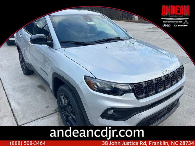 Silver Zynith Metallic Clearcoat 2026 Jeep Compass Latitude Altitude 4WD SUV / Crossover Four-Wheel Drive 8-Speed Automatic