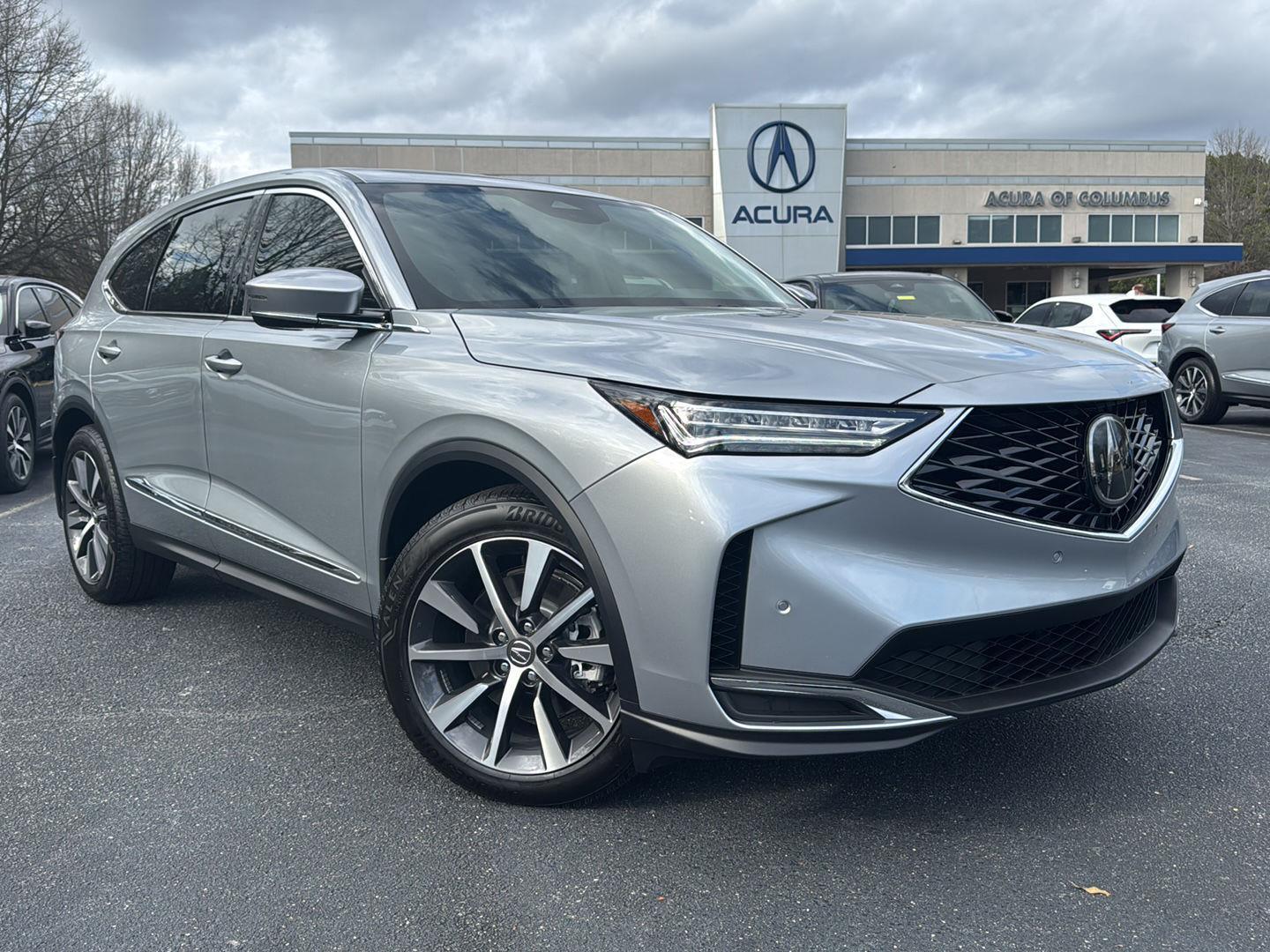Solar Silver Metallic 2026 Acura MDX SUV / Crossover Front-Wheel Drive Automatic