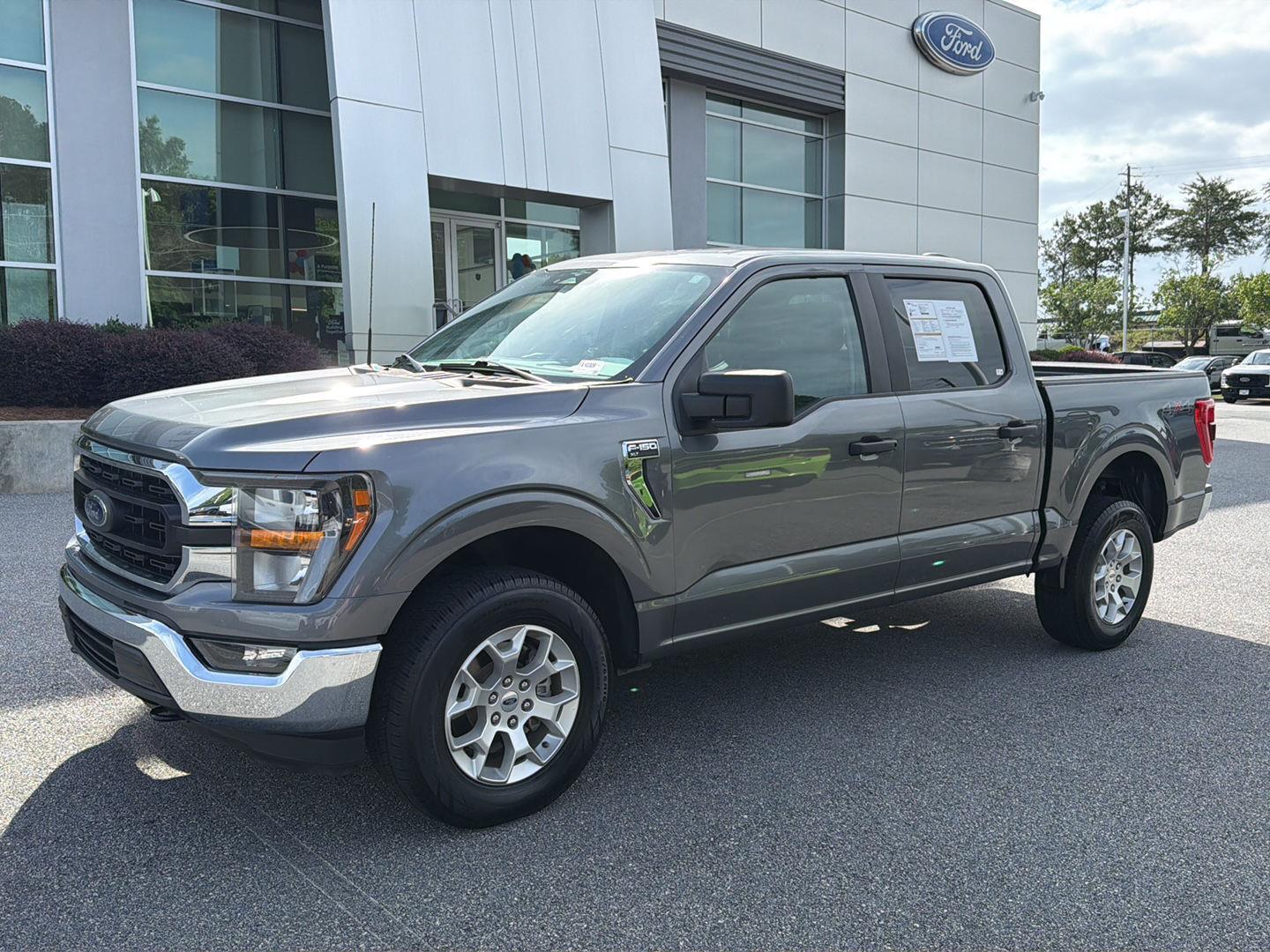 Carbonized Gray 2023 Ford F-150 Pickup Truck Four-Wheel Drive Automatic