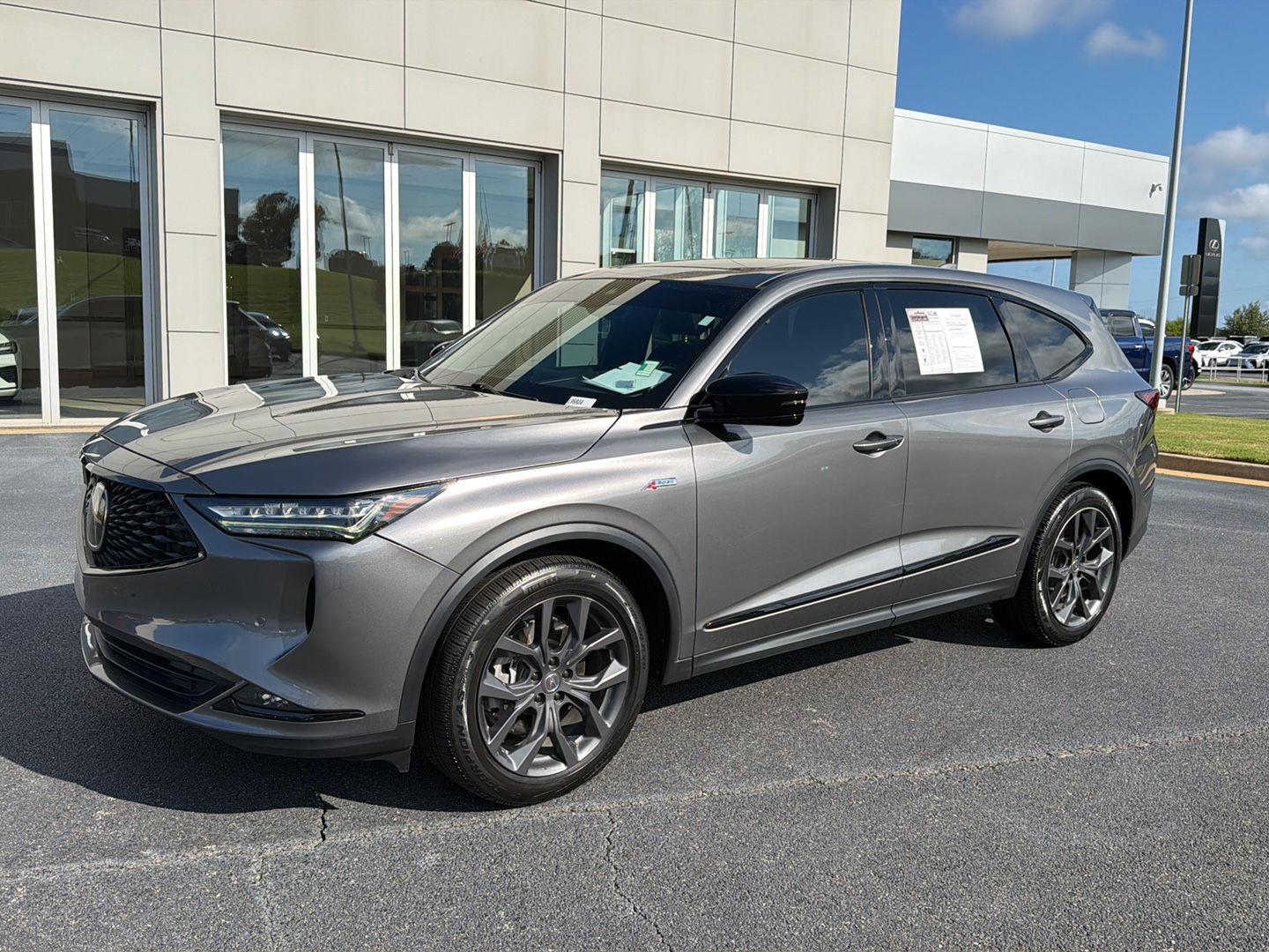 Liquid Carbon Metallic 2023 Acura MDX SUV / Crossover All-Wheel Drive Automatic
