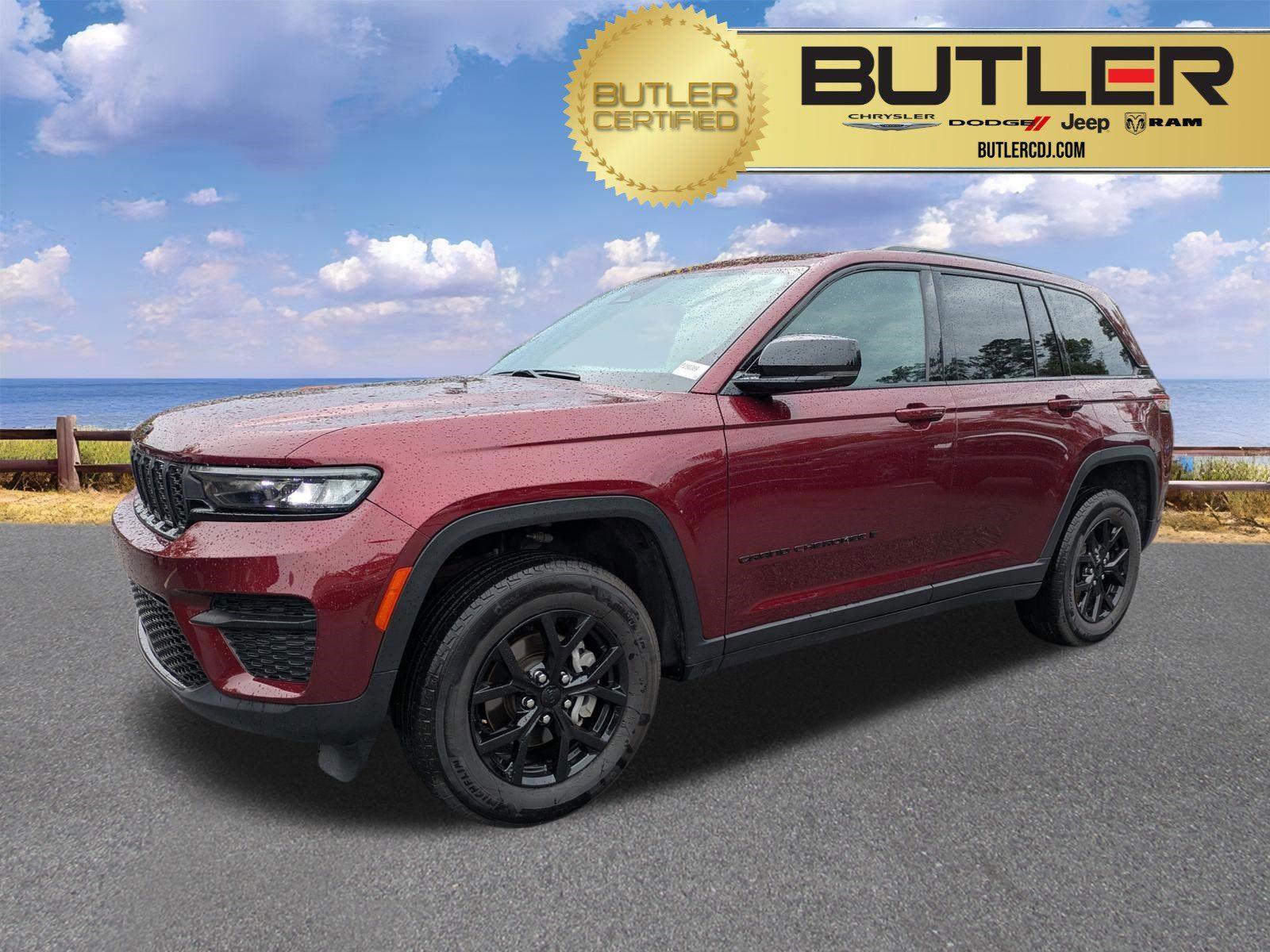 Velvet Red Pearlcoat 2025 Jeep Grand Cherokee SUV / Crossover Four-Wheel Drive 8-Speed Automatic