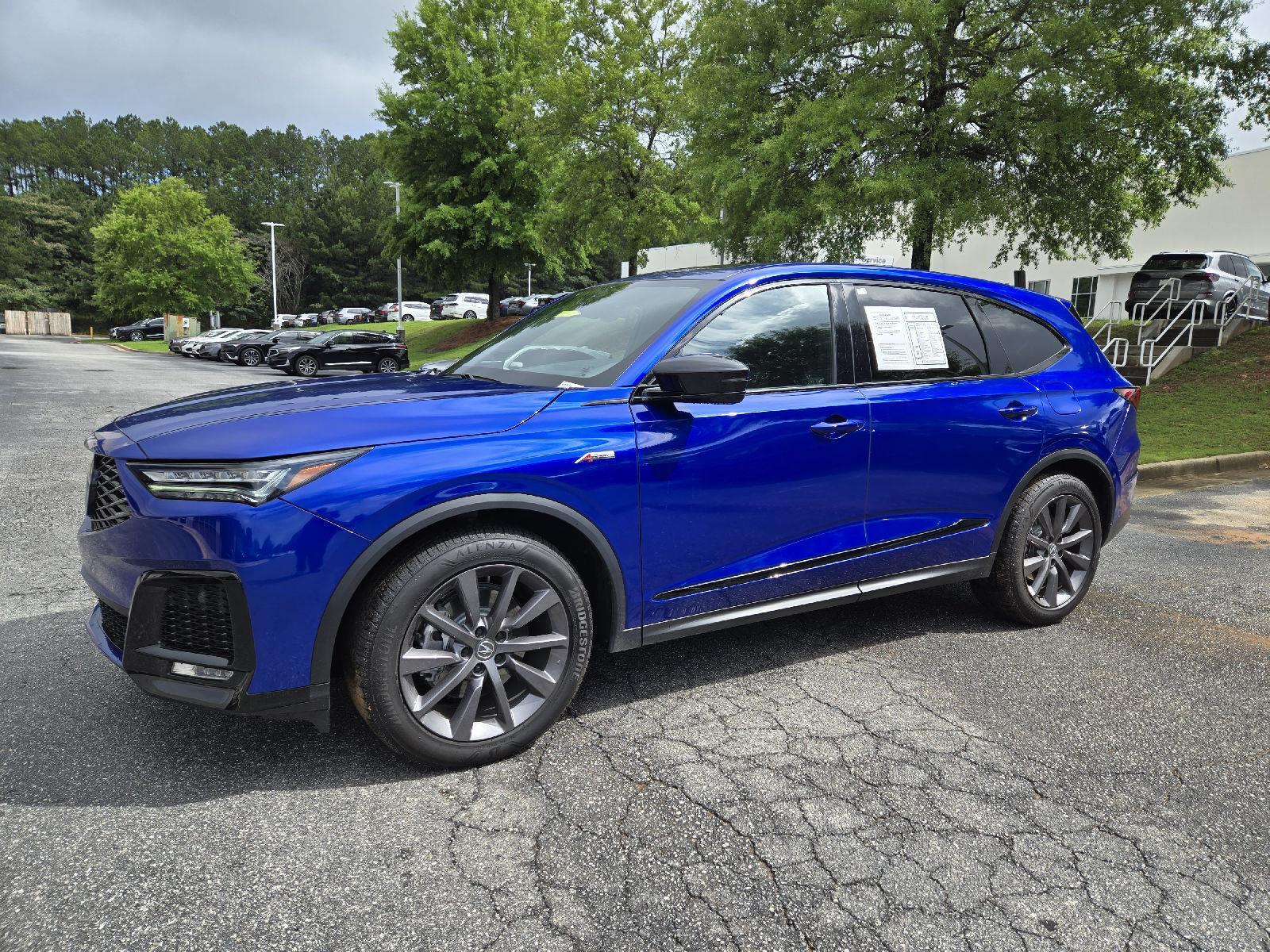 Apex Blue Pearl 2025 Acura MDX SUV / Crossover All-Wheel Drive Automatic