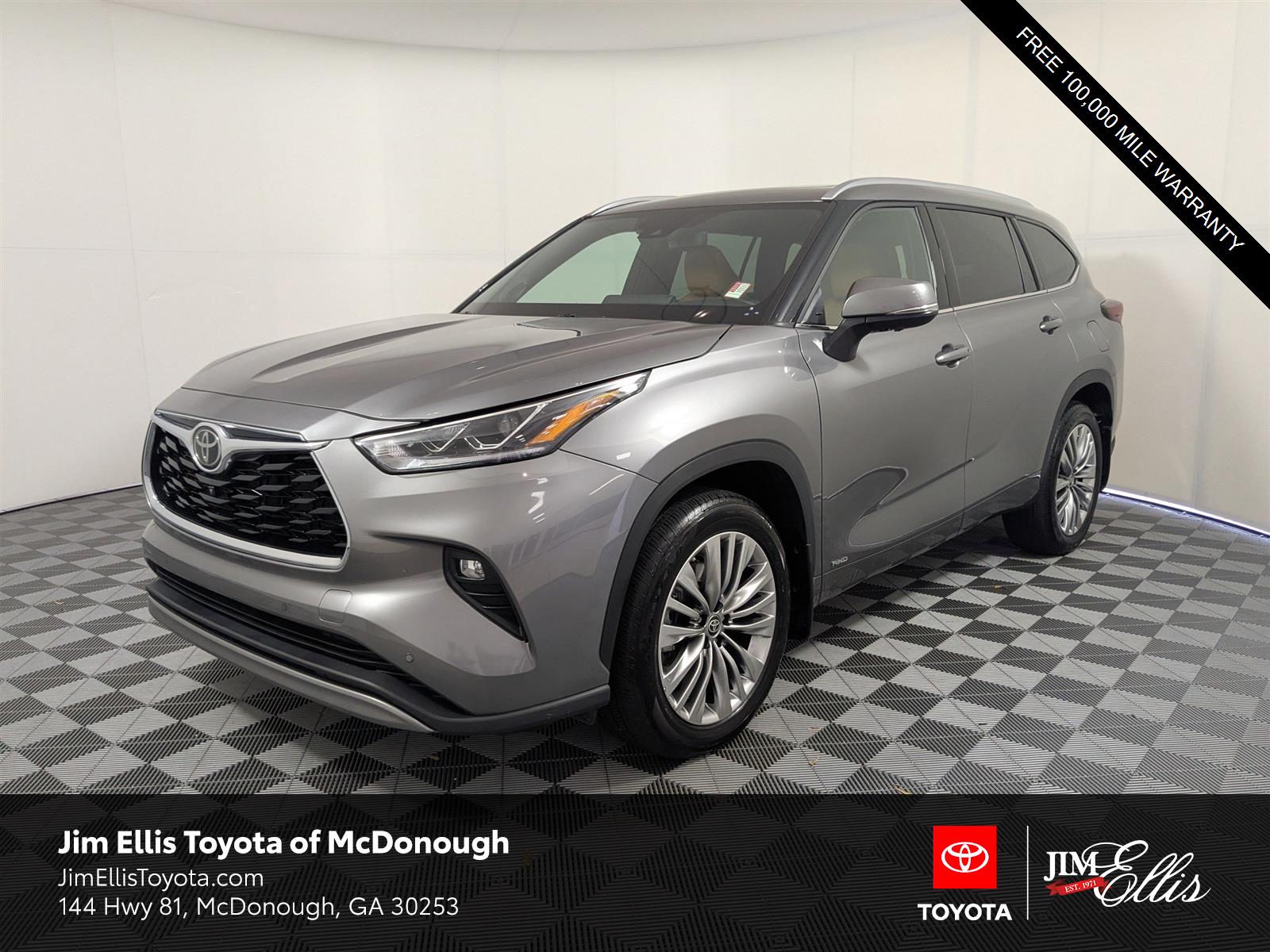 2025 Toyota Highlander Hybrid Platinum AWD