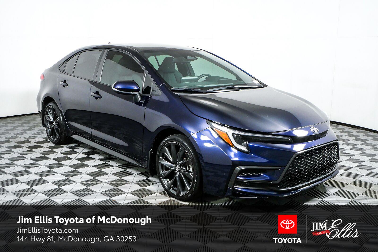 Blueprint 2025 Toyota Corolla Sedan Front-Wheel Drive Continuously Variable Transmission
