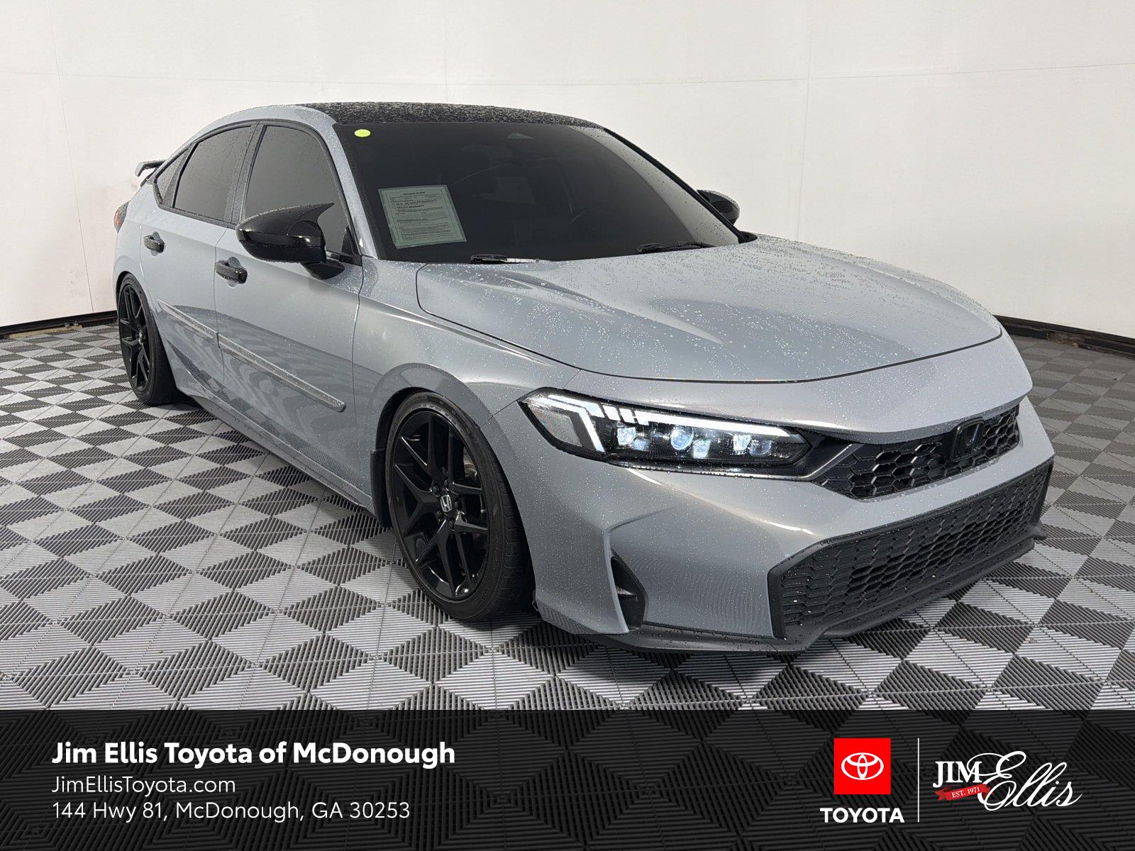 Urban Gray Pearl 2025 Honda Civic Hatchback Hatchback Front-Wheel Drive Continuously Variable Transmission