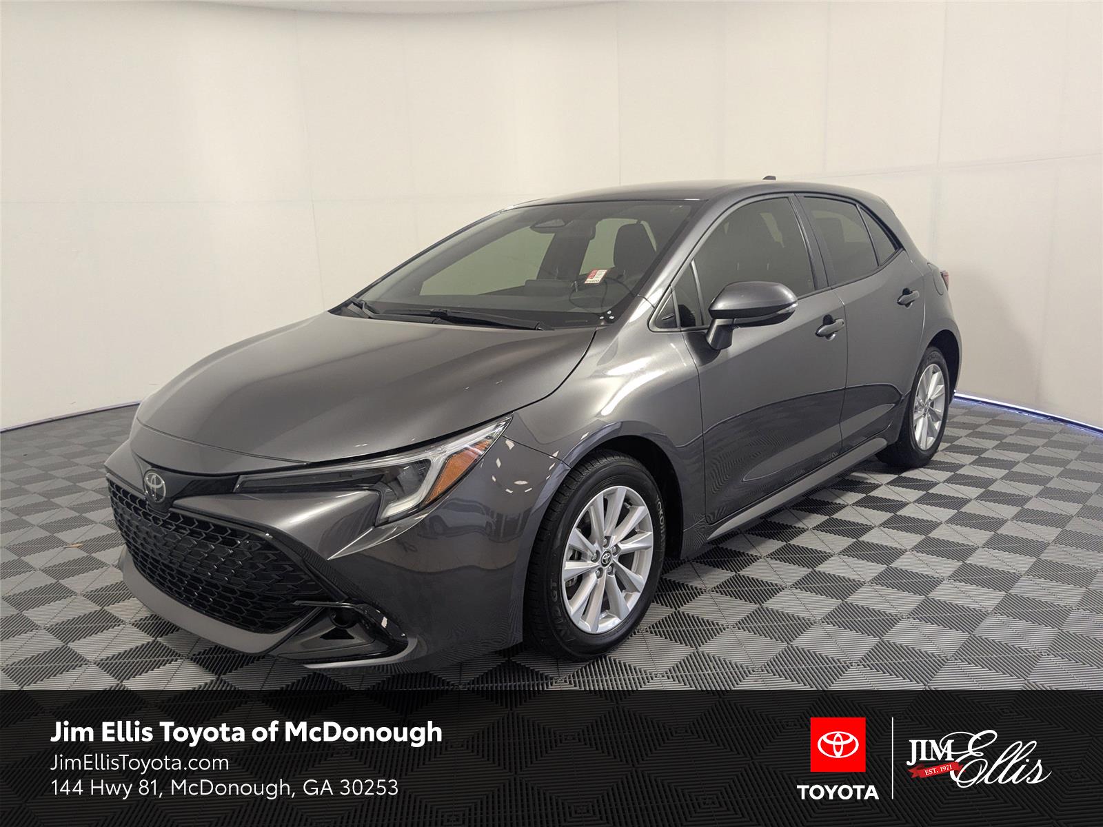 Magnetic Gray Metallic 2025 Toyota Corolla Hatchback SE FWD Hatchback Front-Wheel Drive Continuously Variable Transmission
