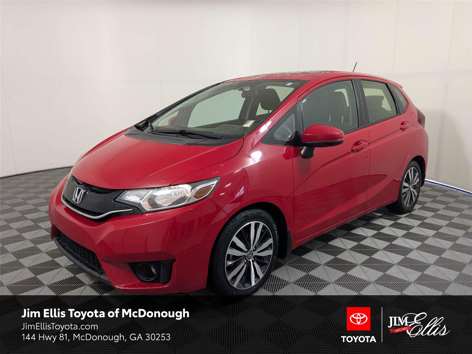 Milano Red 2016 Honda Fit EX Hatchback Front-Wheel Drive Continuously Variable Transmission