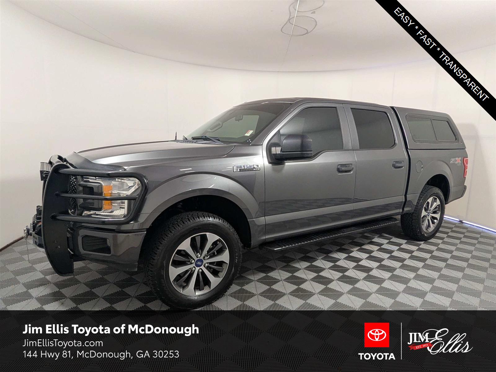 Gray (Magnetic) 2019 Ford F-150 Pickup Truck Four-Wheel Drive Automatic