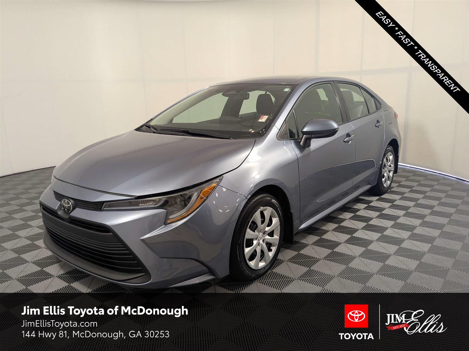 Celestite 2025 Toyota Corolla Sedan Front-Wheel Drive Continuously Variable Transmission