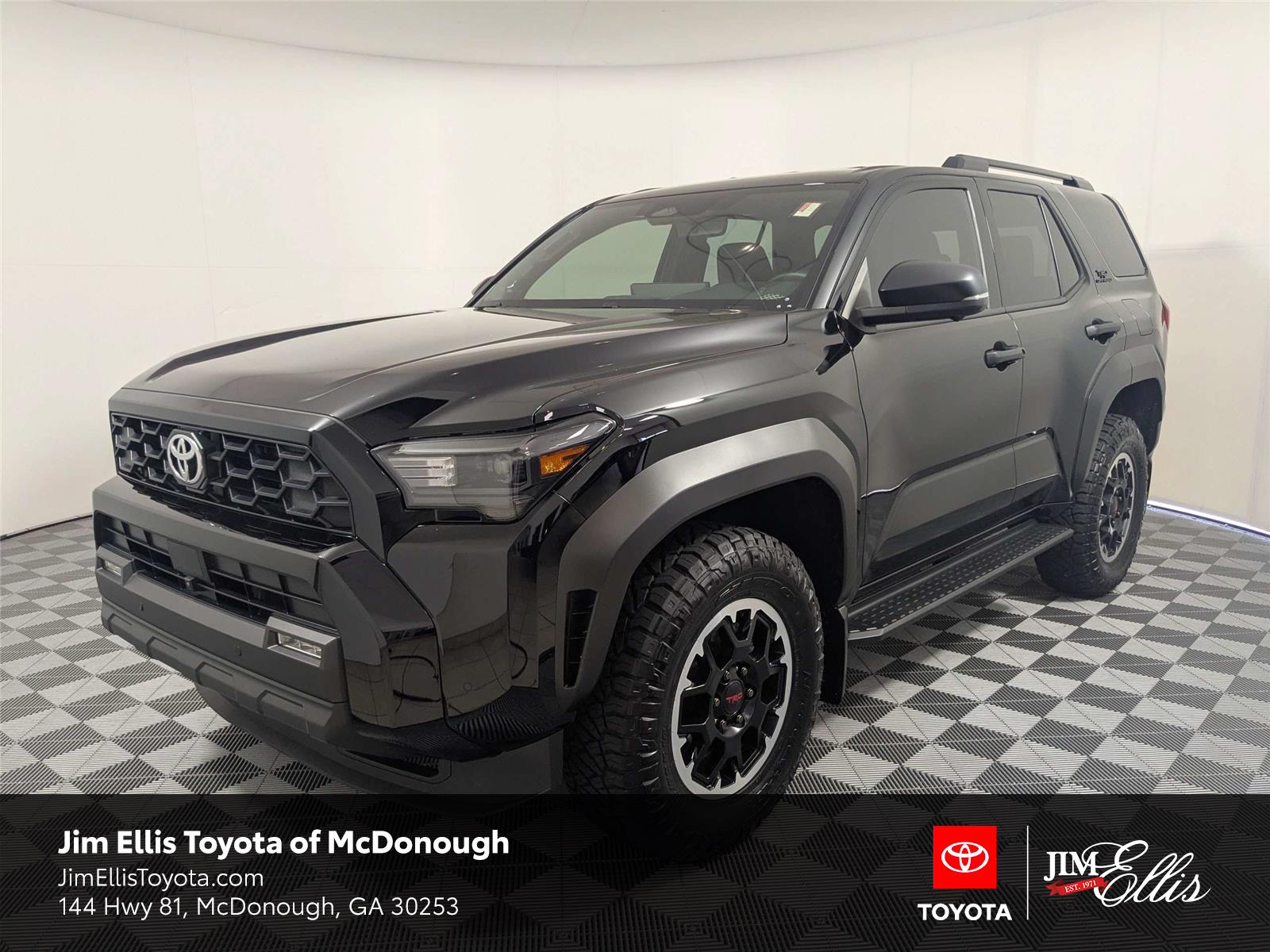 Black 2025 Toyota 4Runner SUV / Crossover Four-Wheel Drive Automatic