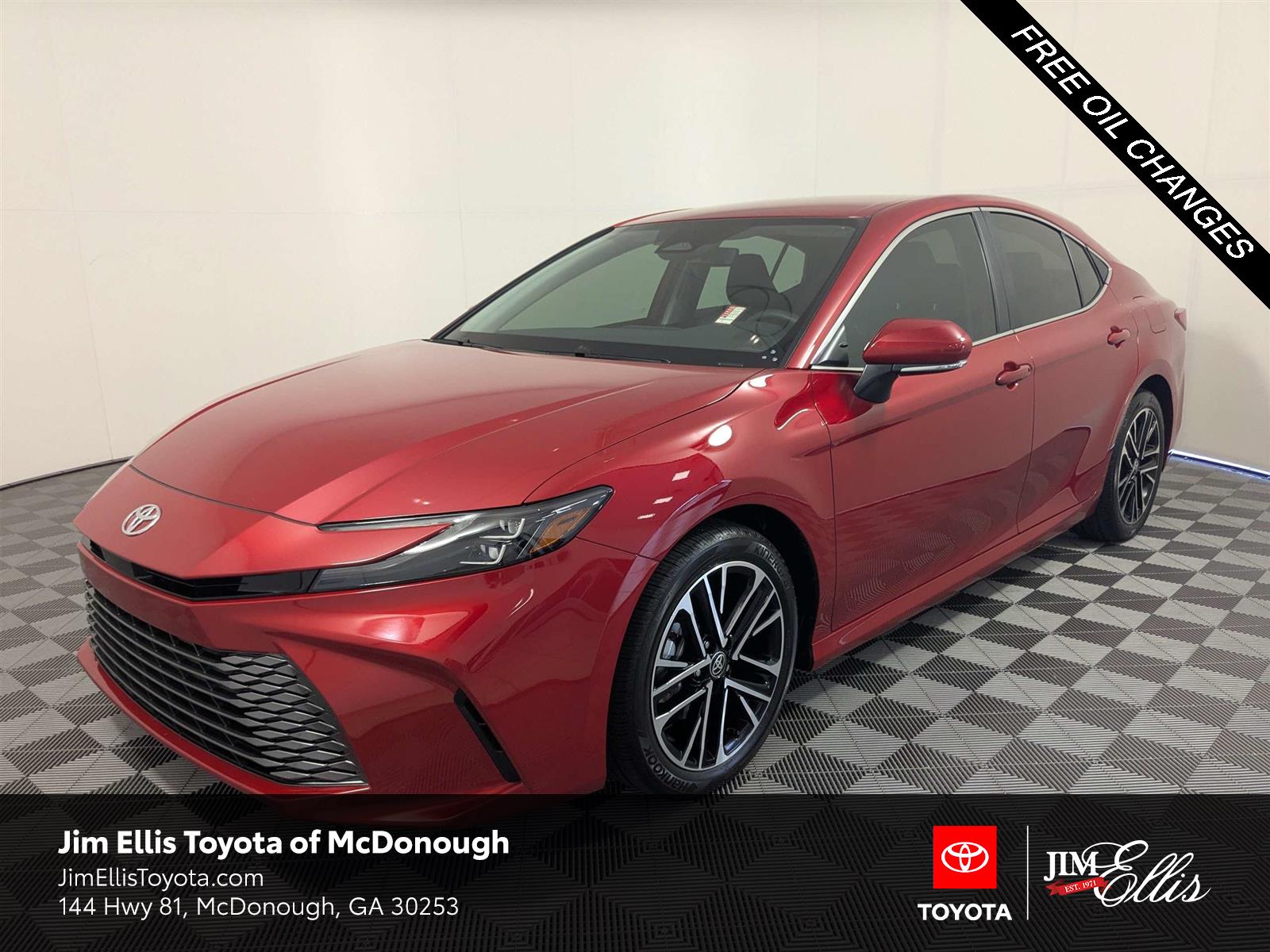 Supersonic Red 2026 Toyota Camry Sedan Front-Wheel Drive Continuously Variable Transmission