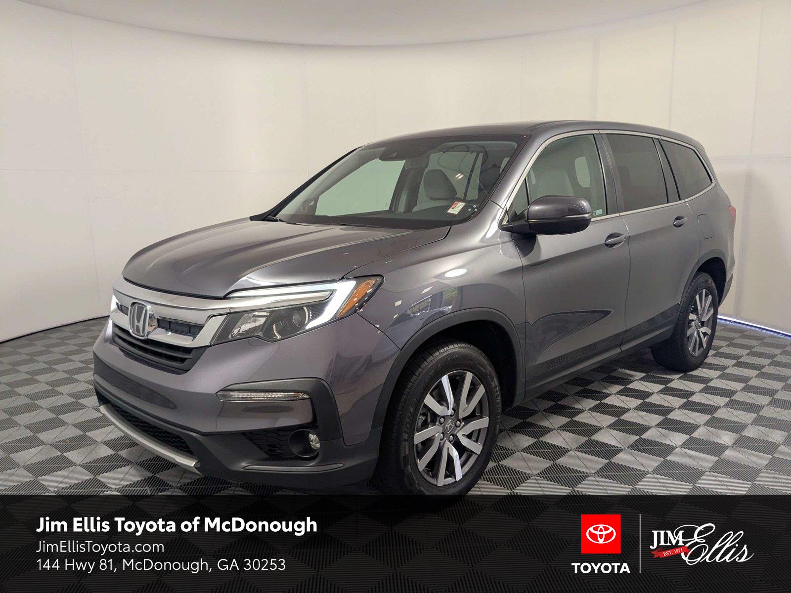 Gray (Modern Steel Metallic) 2022 Honda Pilot SUV / Crossover All-Wheel Drive 9-Speed Automatic