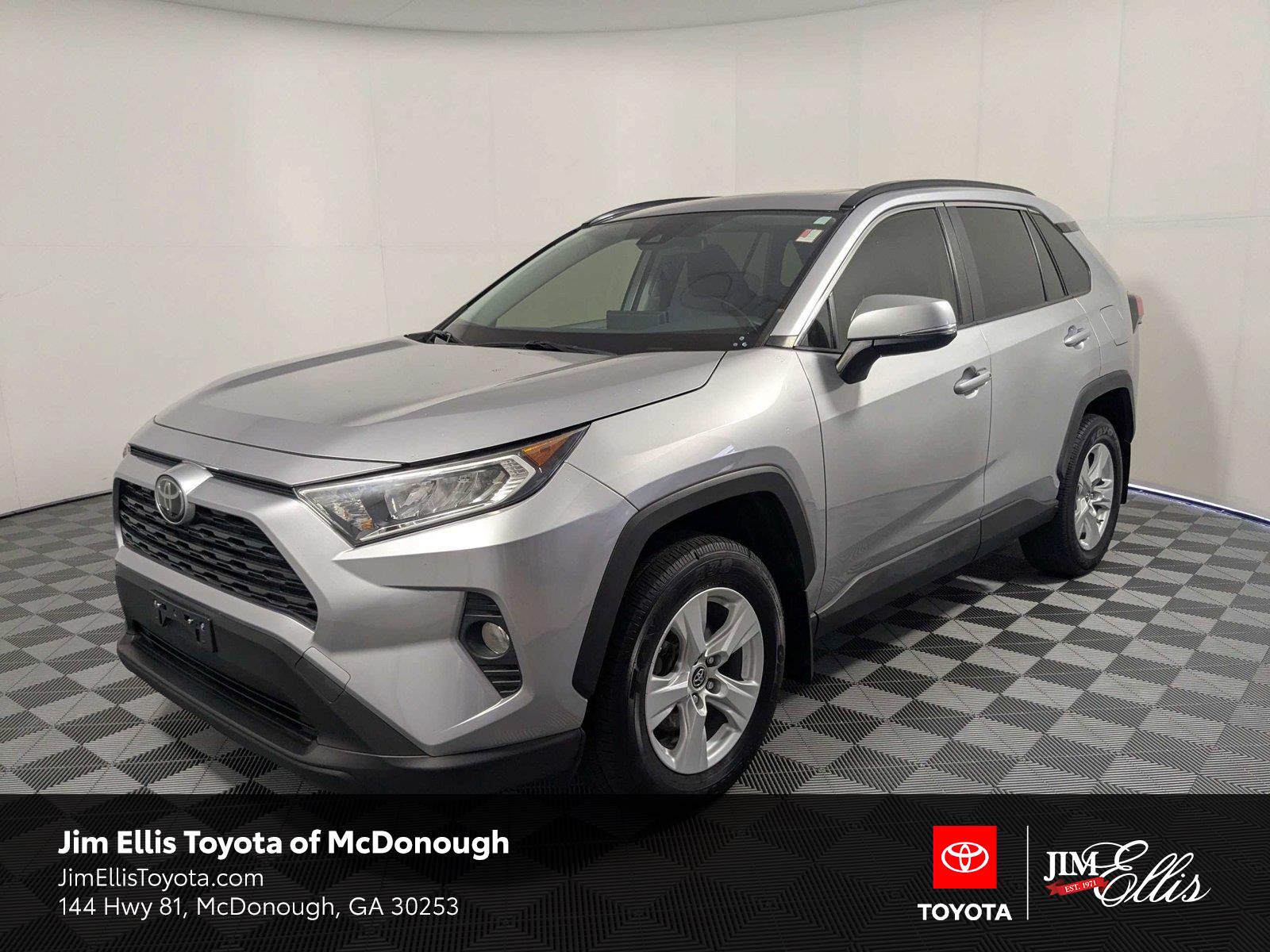 Silver Sky Metallic 2019 Toyota RAV4 SUV / Crossover All-Wheel Drive 8-Speed Automatic