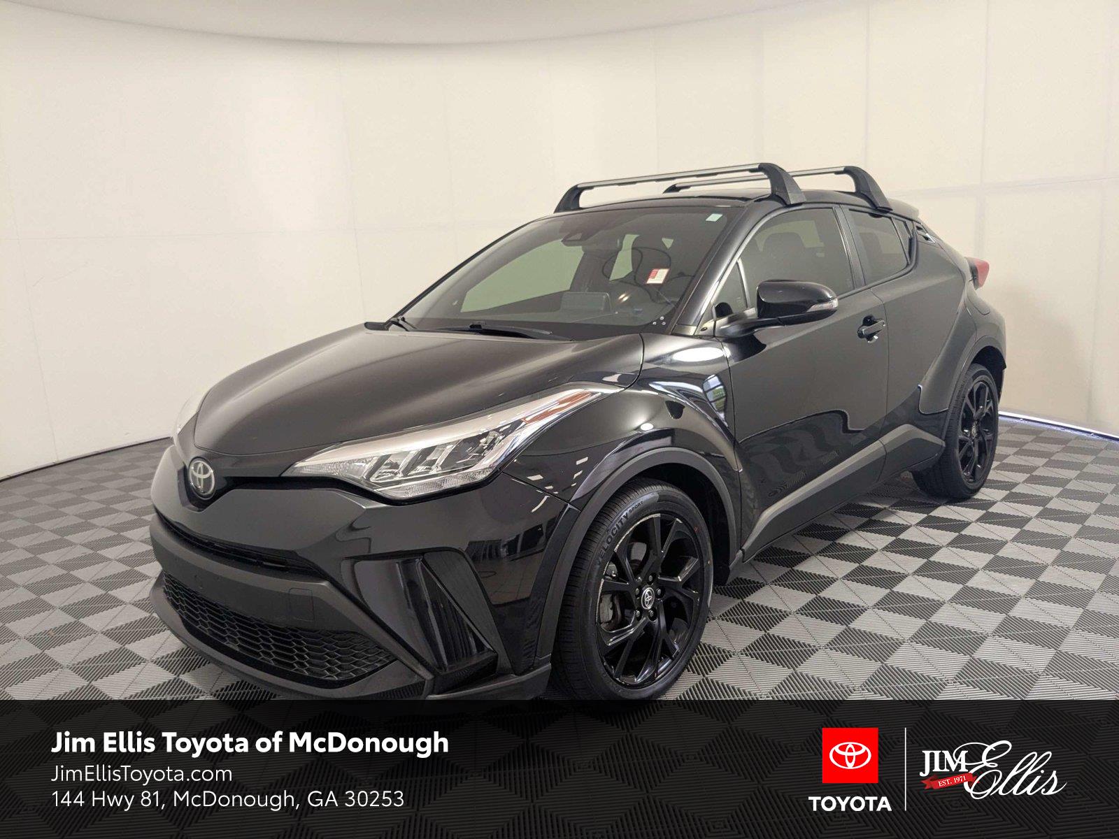 Black Sand Pearl 2021 Toyota C-HR SUV / Crossover Front-Wheel Drive 7-Speed CVT