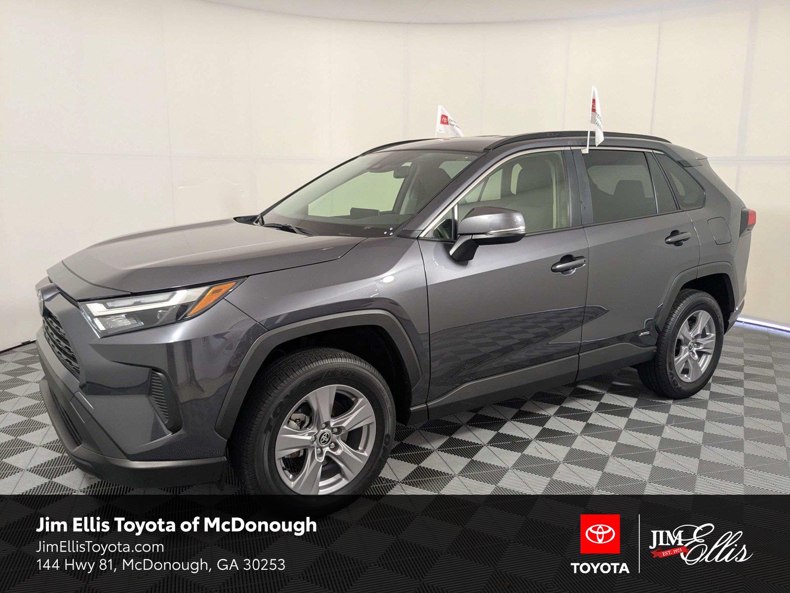 Magnetic Gray Metallic 2025 Toyota RAV4 Hybrid SUV / Crossover All-Wheel Drive Continuously Variable Transmission