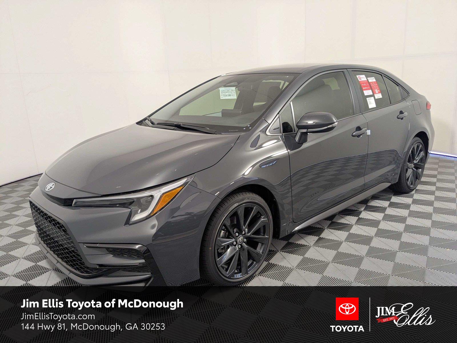 Underground 2026 Toyota Corolla Hybrid Sedan Front-Wheel Drive Continuously Variable Transmission