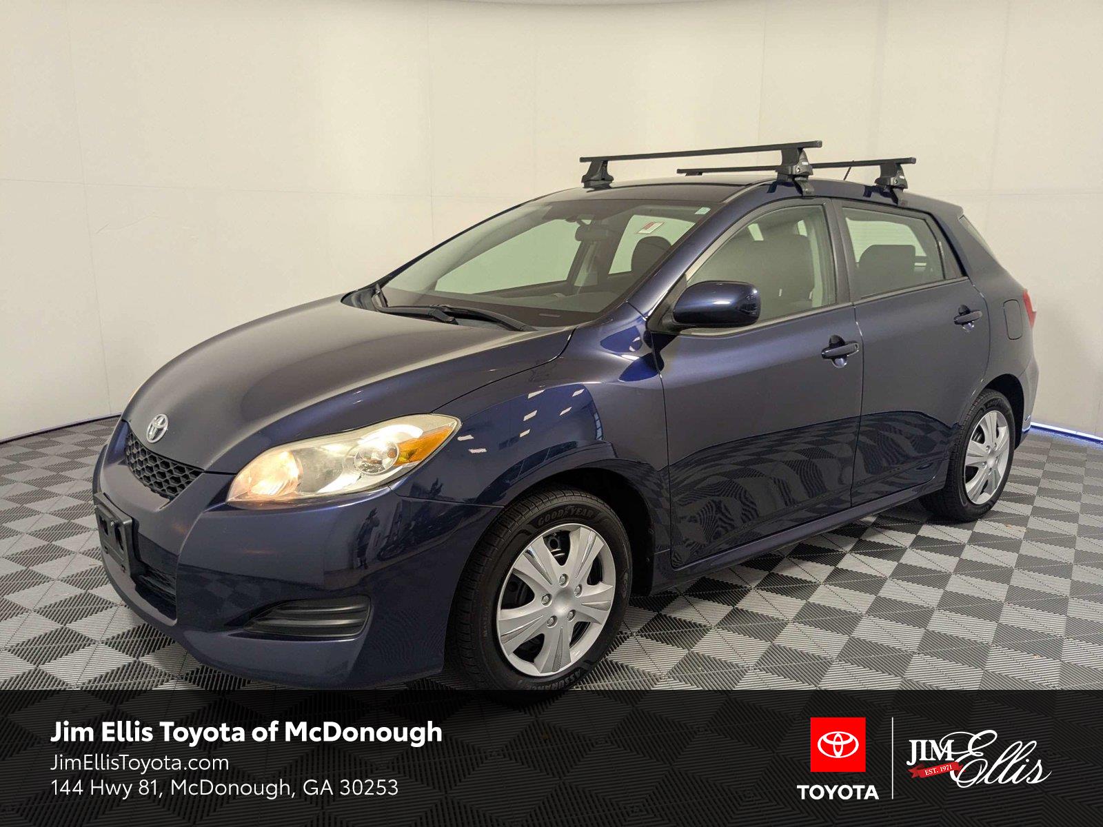 Nautical Blue Metallic 2013 Toyota Matrix Hatchback Front-Wheel Drive 4-Speed Automatic