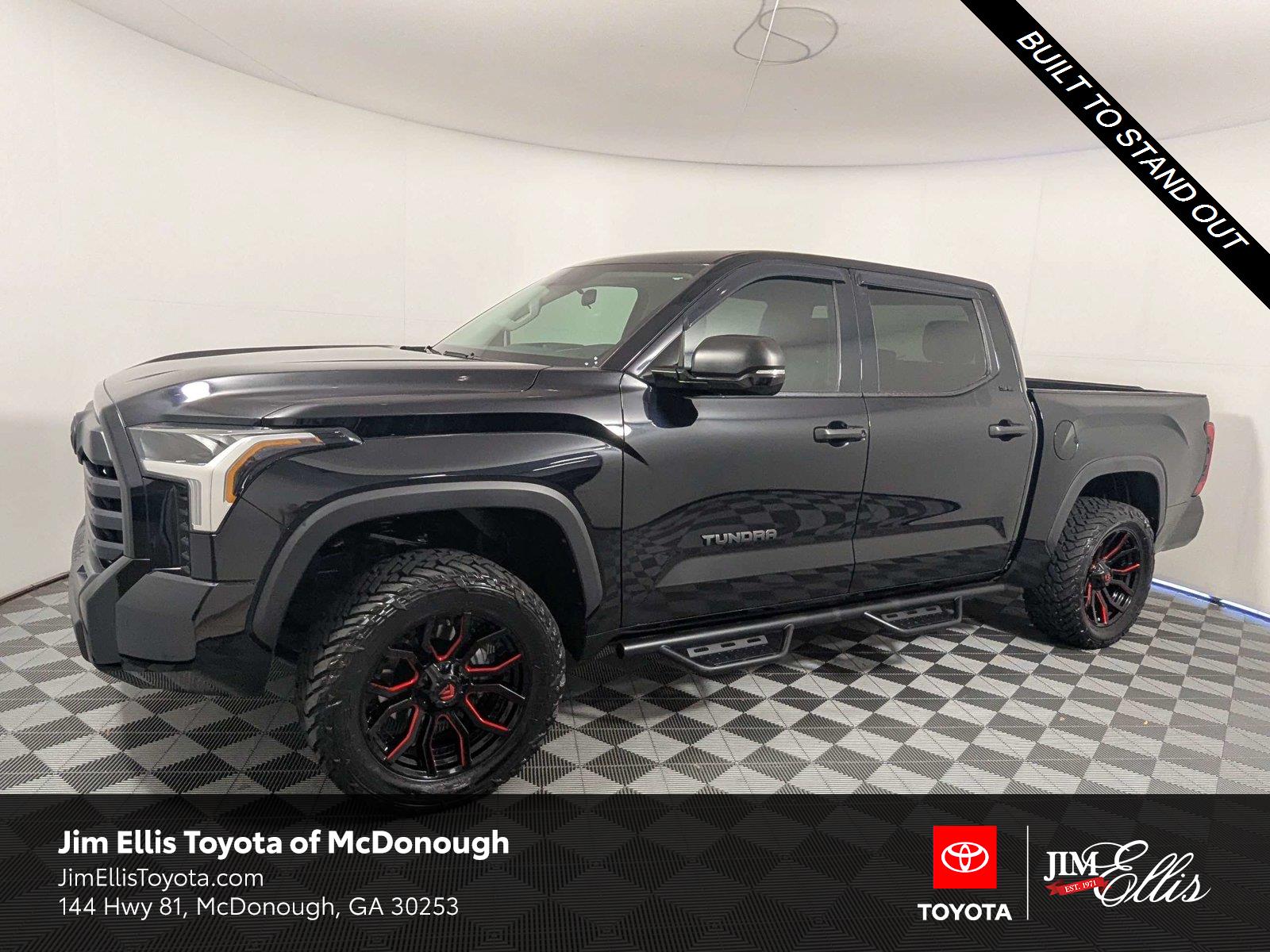 Midnight Black Metallic 2023 Toyota Tundra Pickup Truck 4X2 Automatic