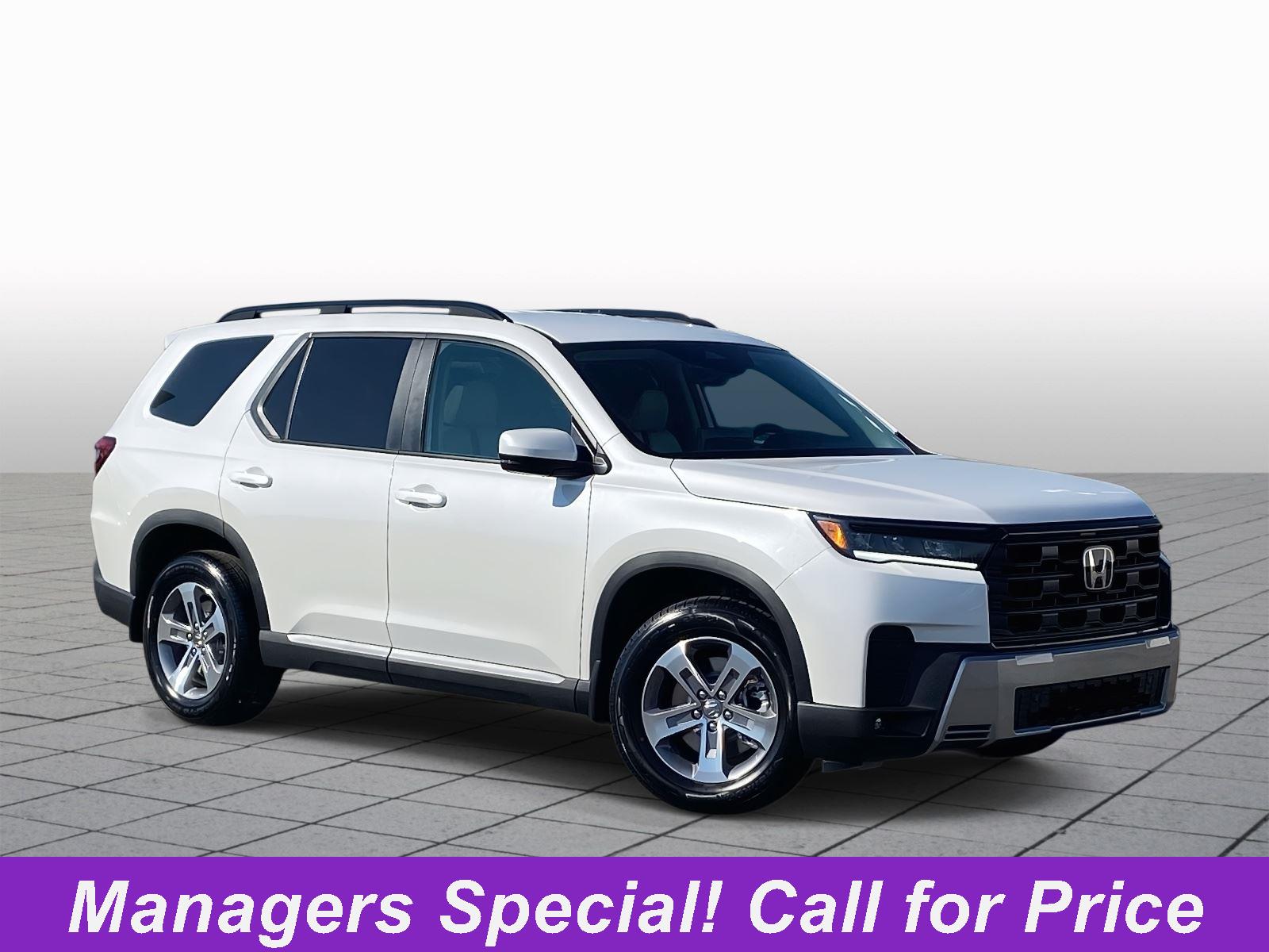 Gray (NH-883PX/PLATINUM) 2026 Honda Pilot EX-L FWD SUV / Crossover Front-Wheel Drive Automatic