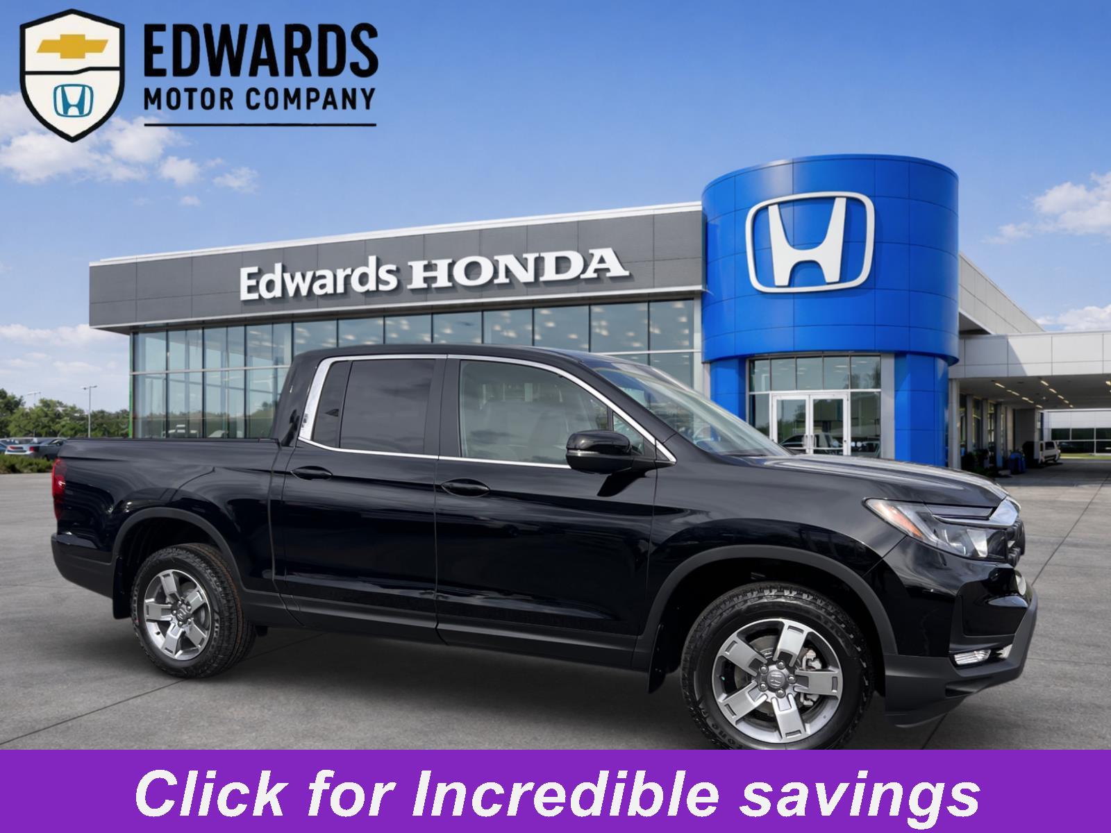 NH-731P/CRYSTAL BL 2026 Honda Ridgeline RTL AWD Pickup Truck All-Wheel Drive Automatic