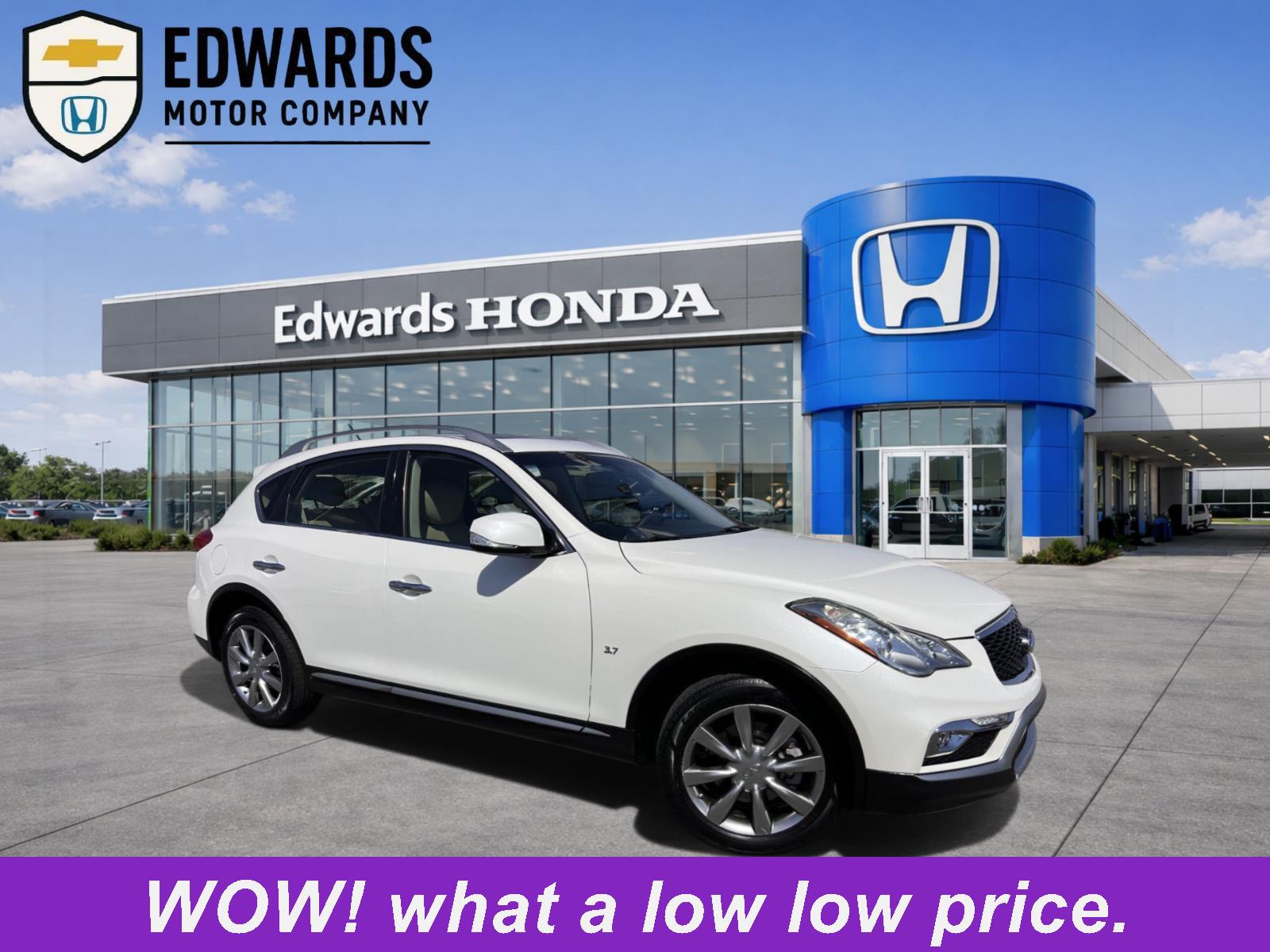 Majestic White 2017 INFINITI QX50 RWD SUV / Crossover Rear-Wheel Drive Automatic