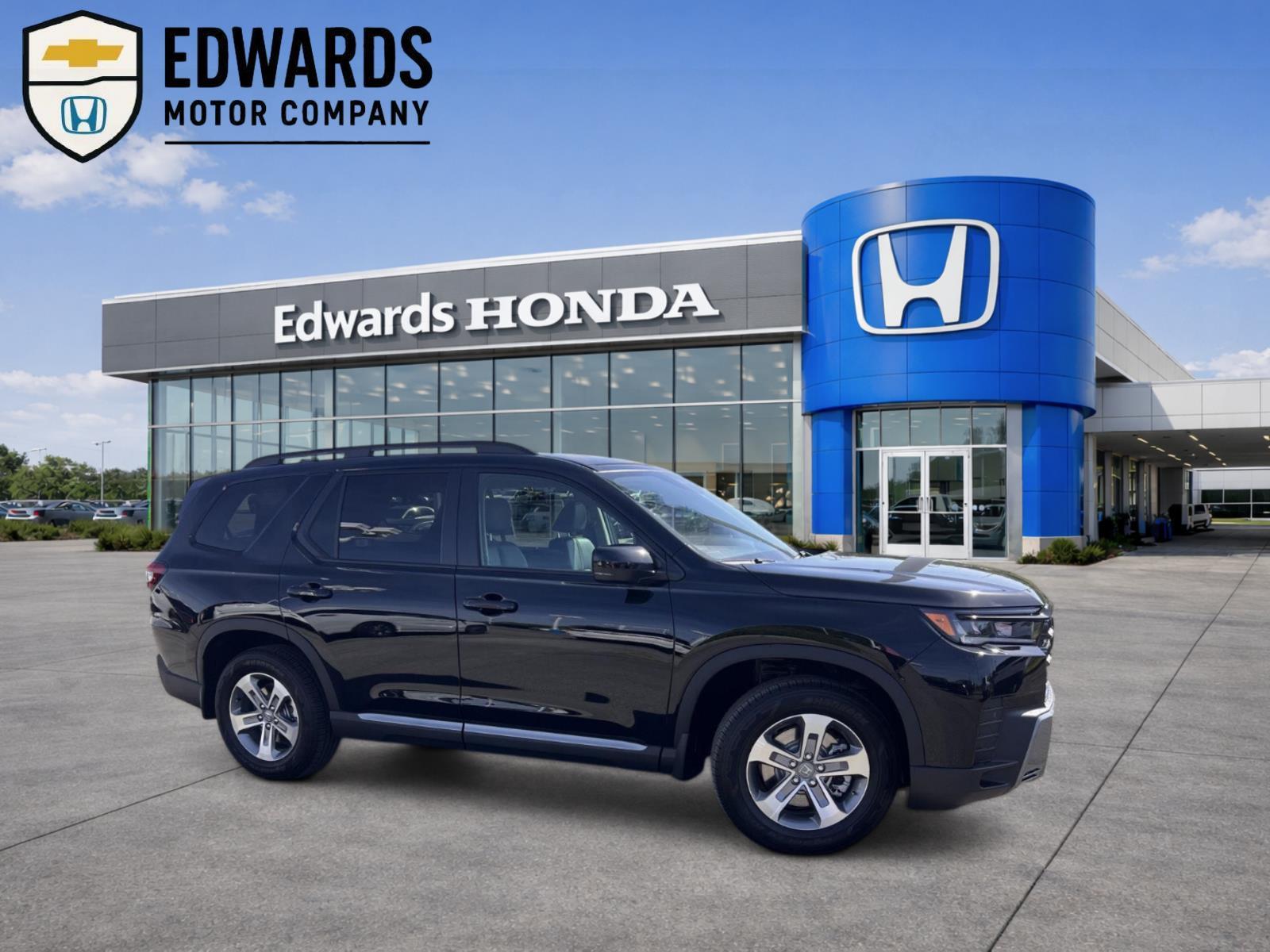 Crystal Black Pearl 2026 Honda Pilot EX-L FWD SUV / Crossover Front-Wheel Drive Automatic