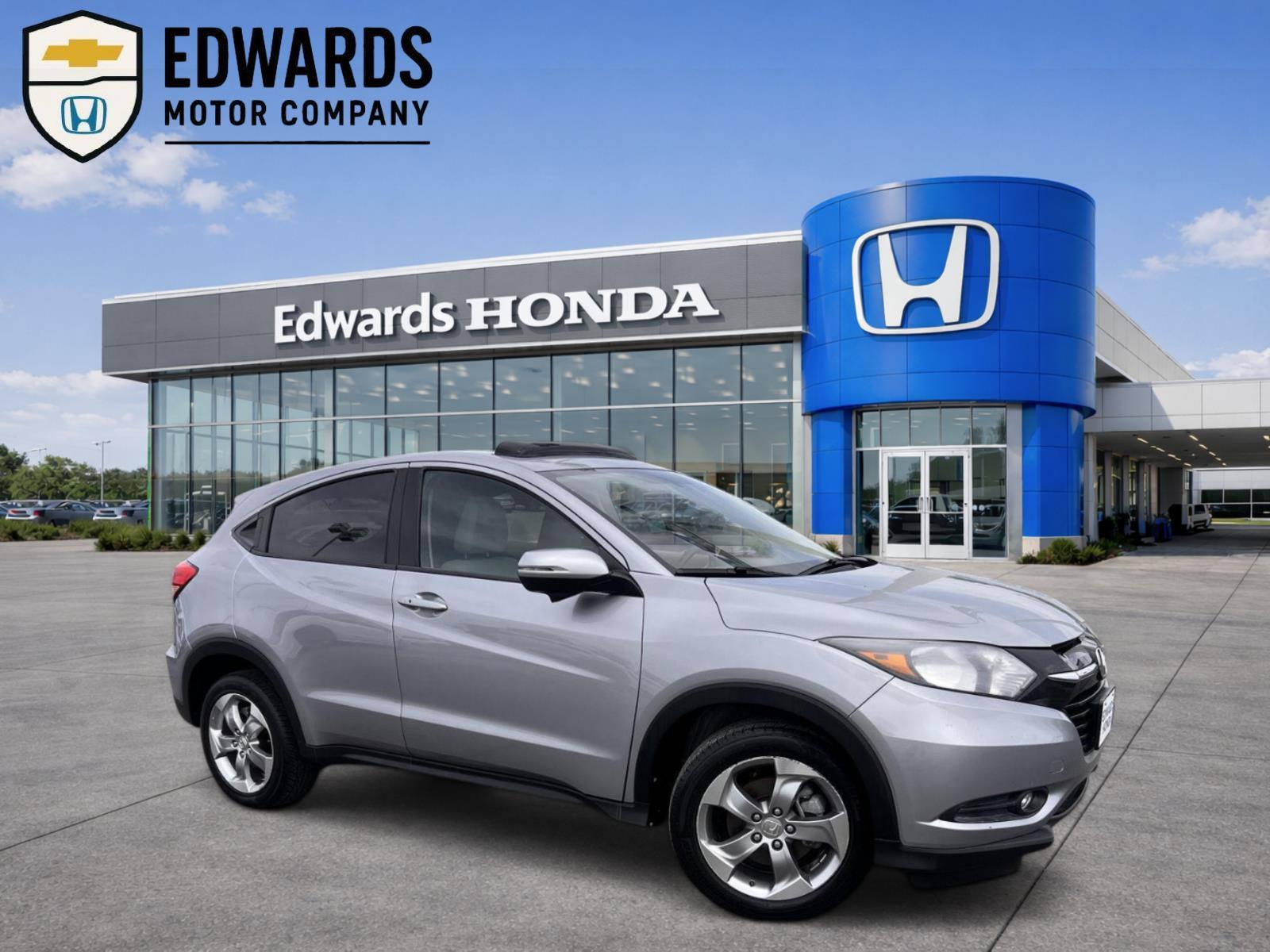 Lunar Silver Metallic 2017 Honda HR-V EX AWD SUV / Crossover All-Wheel Drive Continuously Variable Transmission