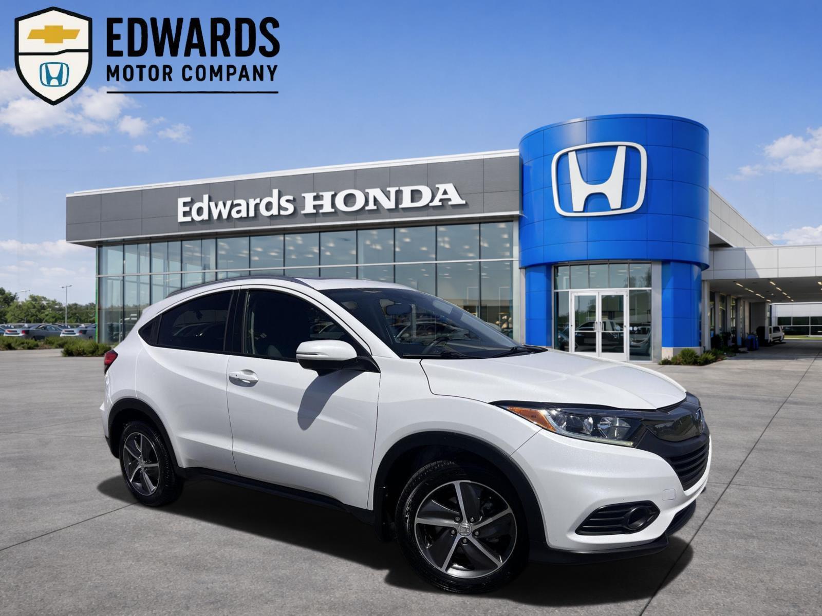 Platinum White Pearl 2022 Honda HR-V EX FWD SUV / Crossover Front-Wheel Drive Continuously Variable Transmission