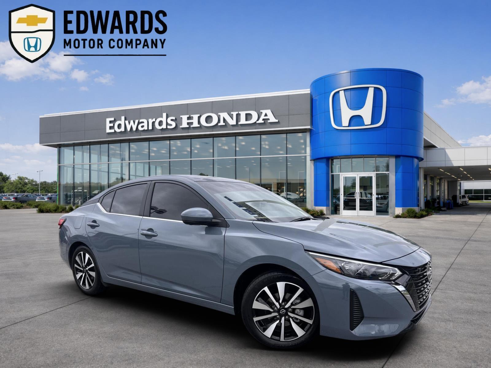 Atlantic Gray Metallic 2025 Nissan Sentra SV FWD Sedan Front-Wheel Drive Continuously Variable Transmission