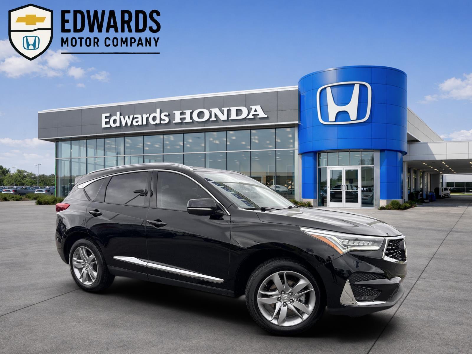 Majestic Black Pearl 2021 Acura RDX SH-AWD with Advance Package SUV / Crossover All-Wheel Drive Automatic