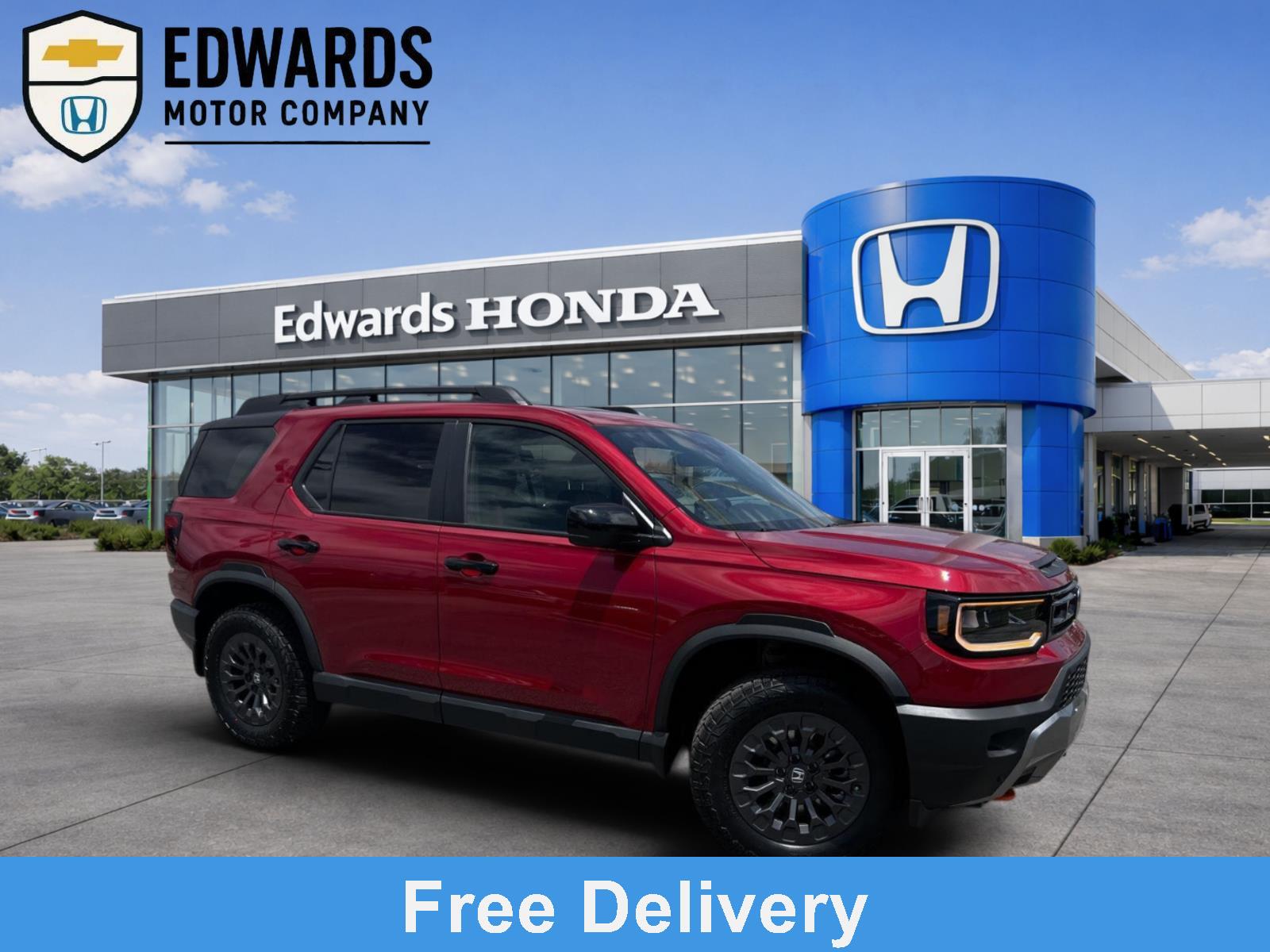 Radiant Red Metallic II 2026 Honda Passport SUV / Crossover All-Wheel Drive Automatic