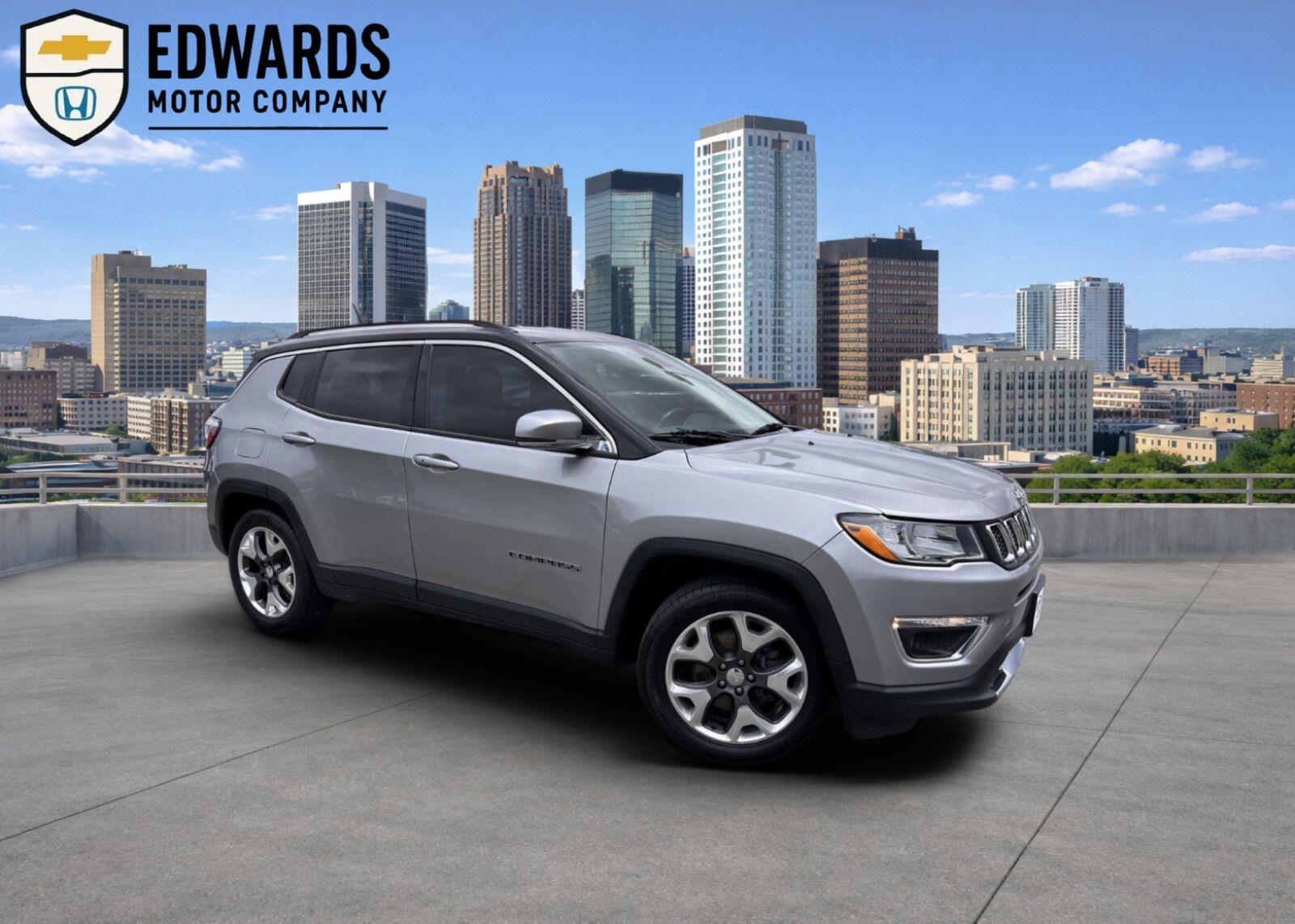 Billet Silver Metallic Clearcoat 2020 Jeep Compass SUV / Crossover Front-Wheel Drive 6-Speed Automatic