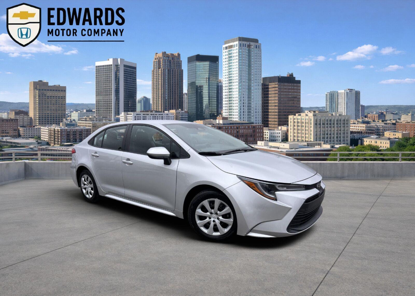 Classic Silver Metallic 2024 Toyota Corolla Sedan Front-Wheel Drive Continuously Variable Transmission