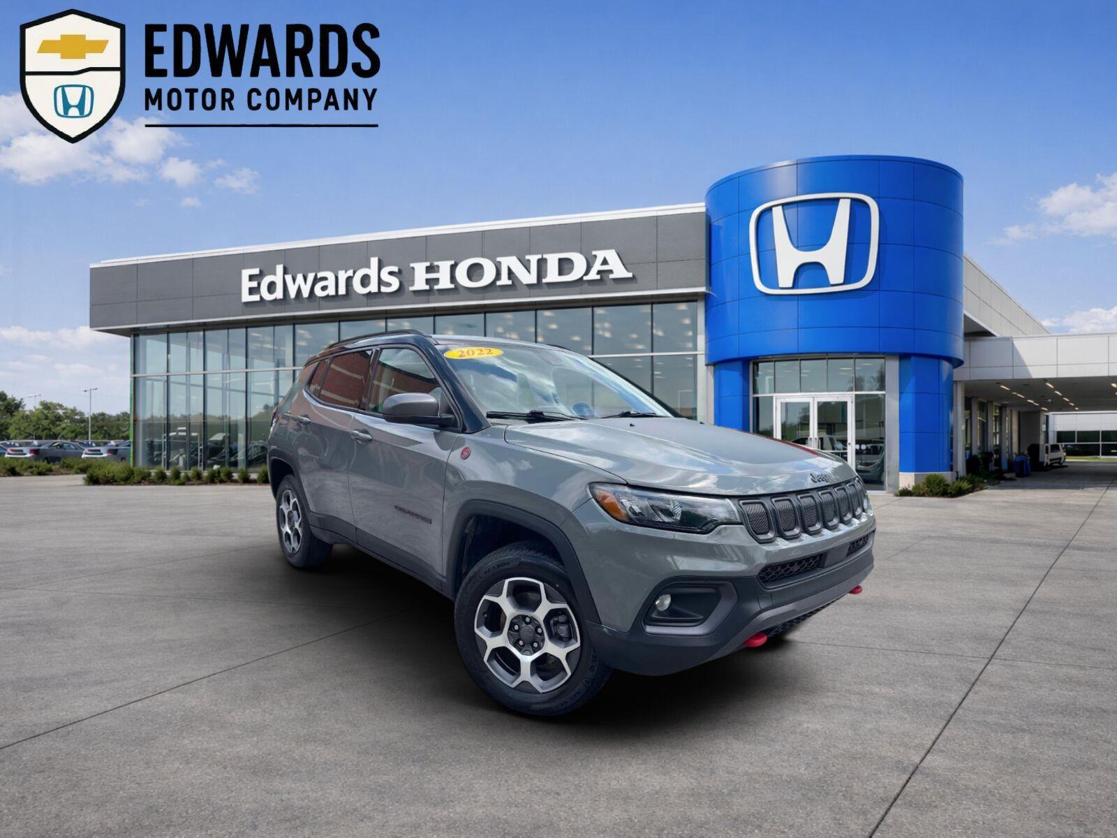 Sting-Gray Clearcoat 2022 Jeep Compass SUV / Crossover Four-Wheel Drive 9-Speed Automatic