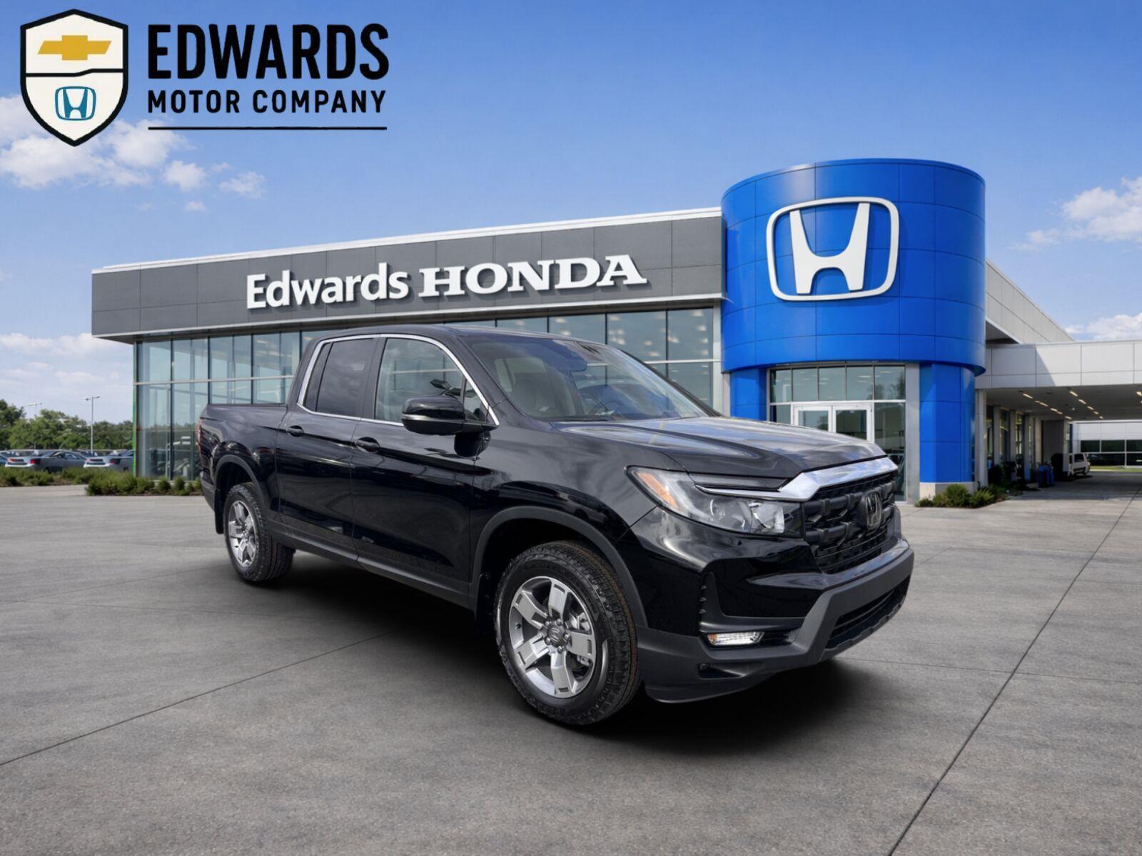 Crystal Black Pearl 2026 Honda Ridgeline Pickup Truck All-Wheel Drive Automatic